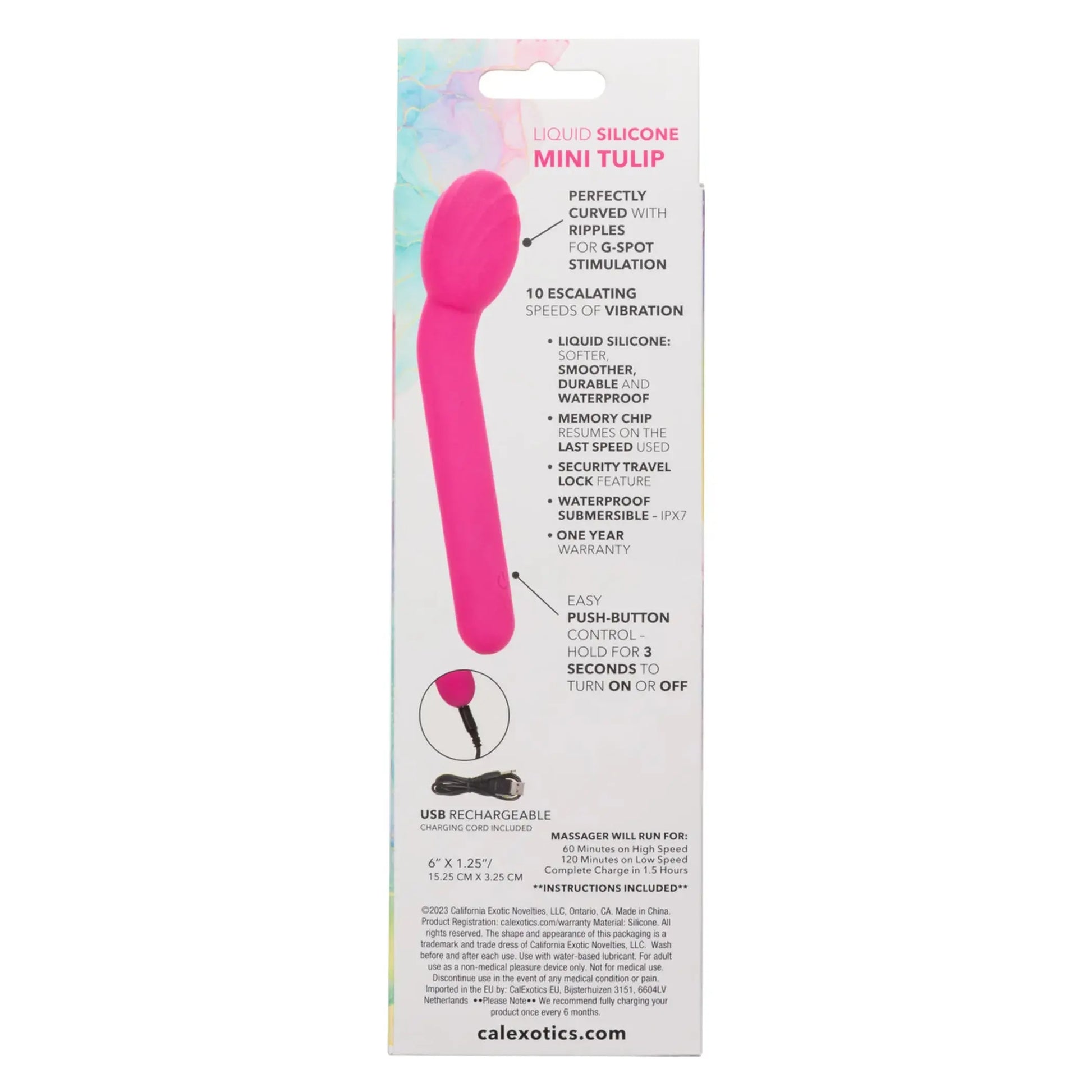 Bliss Liquid Silicone Mini Tulip California Exotic Novelties