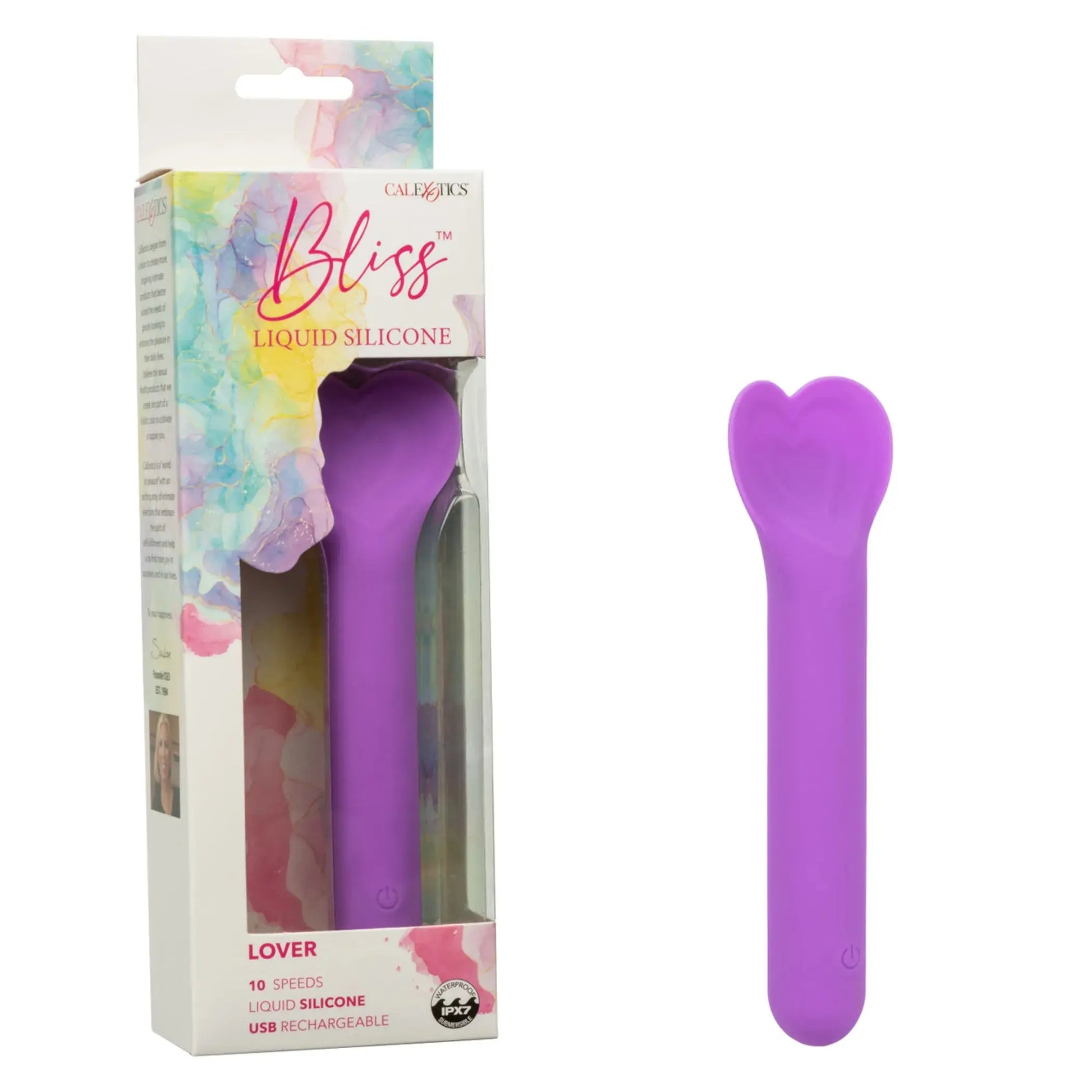 Bliss Mini Lover Liquid Silicone Vibrator California Exotic Novelties