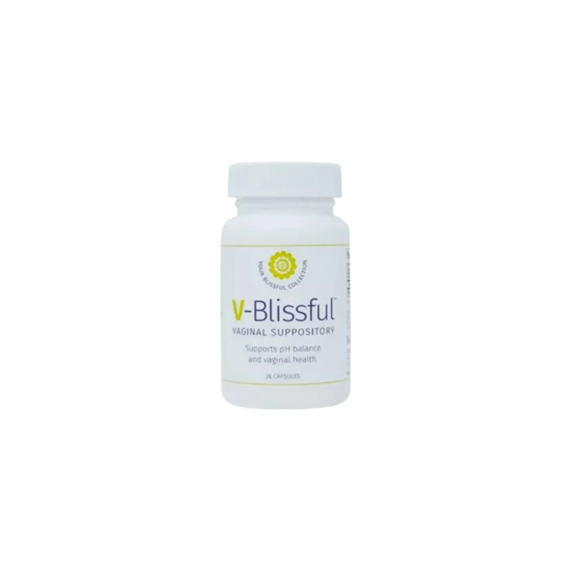 V-Blissful Boric Suppository Balance pH Naturally 28 Ct. Kare-Pak