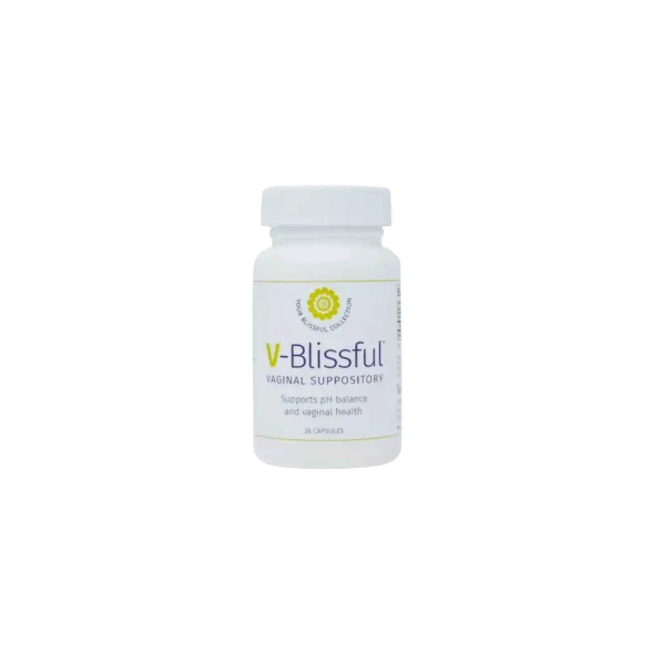 V-Blissful Boric Suppository Balance pH Naturally 28 Ct. Kare-Pak