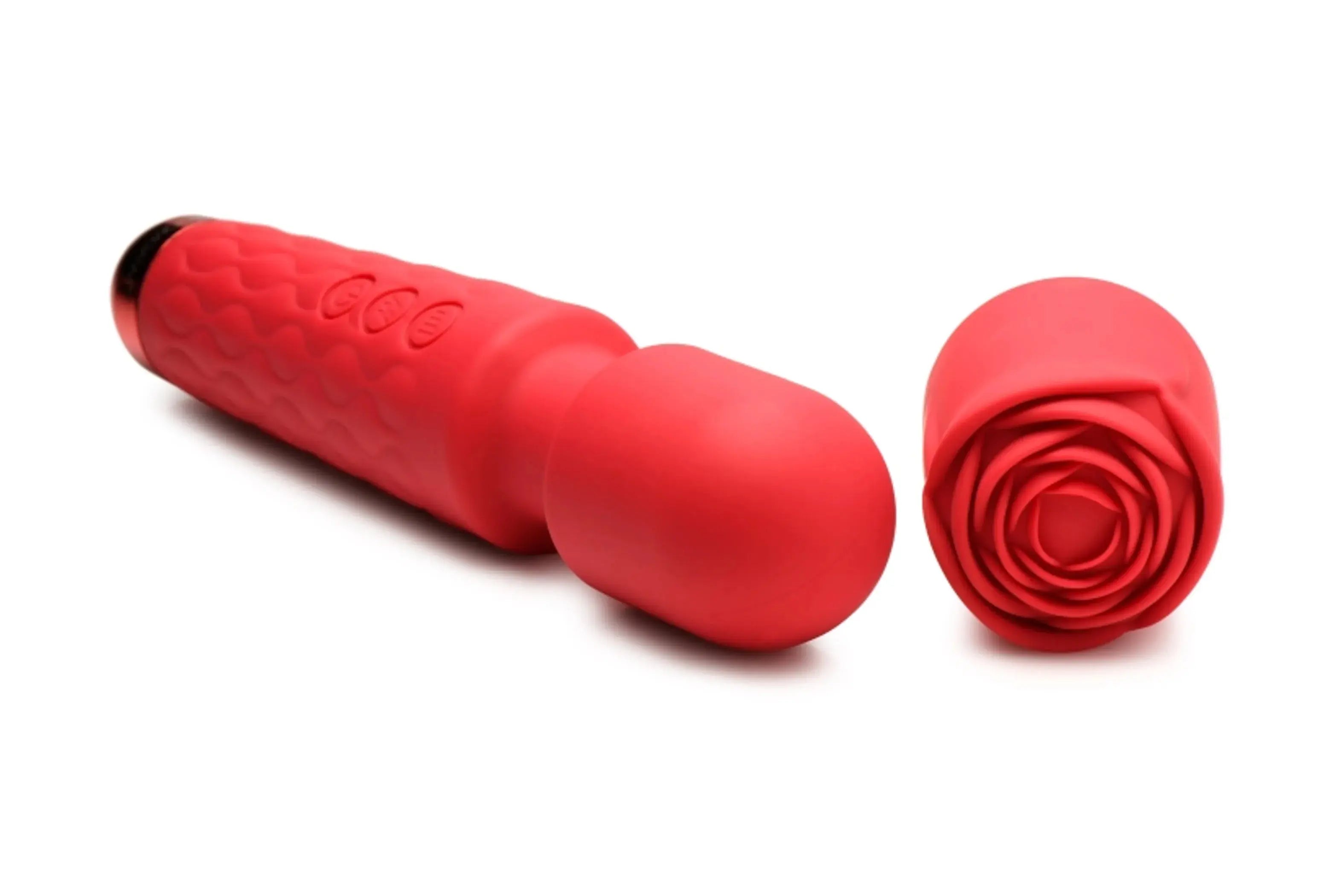 Bloomgasm Pleasure Rose Wand with Rose Attachment XR Brands