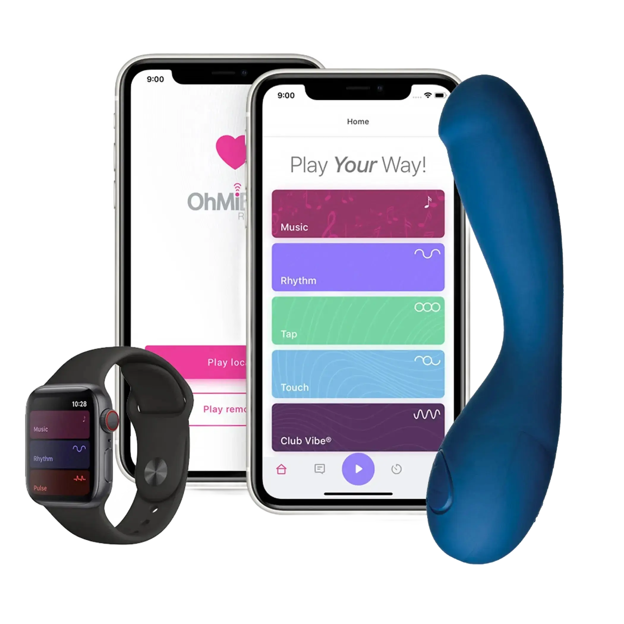 BLUEMOTION NEX 2- 2ND GEN APP -CONTROLLED G-SPOT VIBE (NET) Ohmibod