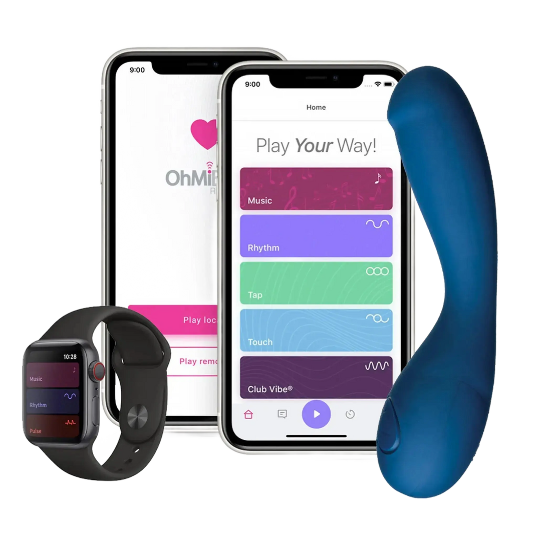 BLUEMOTION NEX 2- 2ND GEN APP -CONTROLLED G-SPOT VIBE (NET) Ohmibod