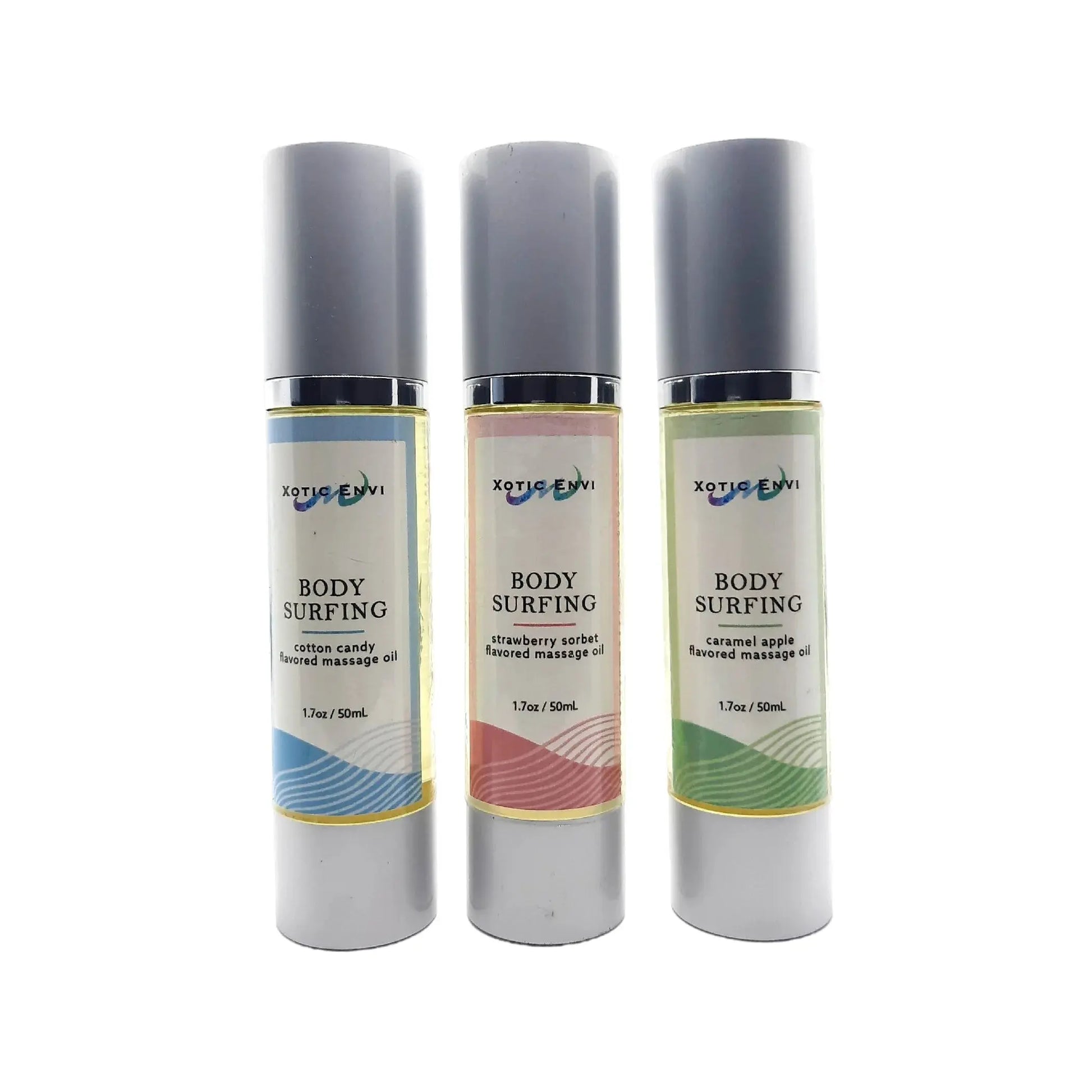 Body Surfing Massage Oil Bundle Xotic Envi