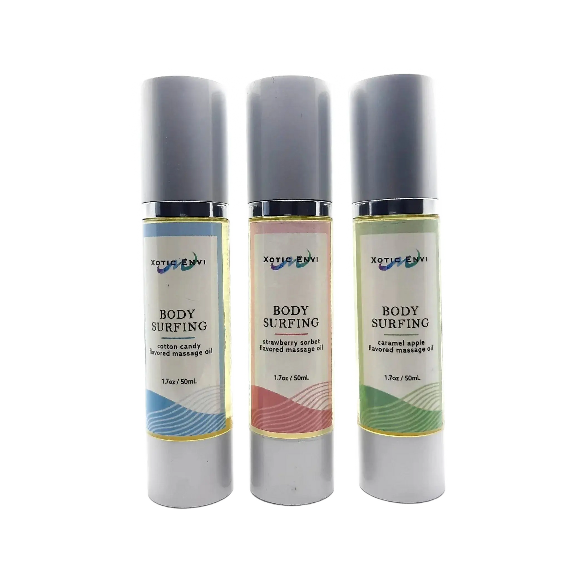 Body Surfing Massage Oil Bundle Xotic Envi
