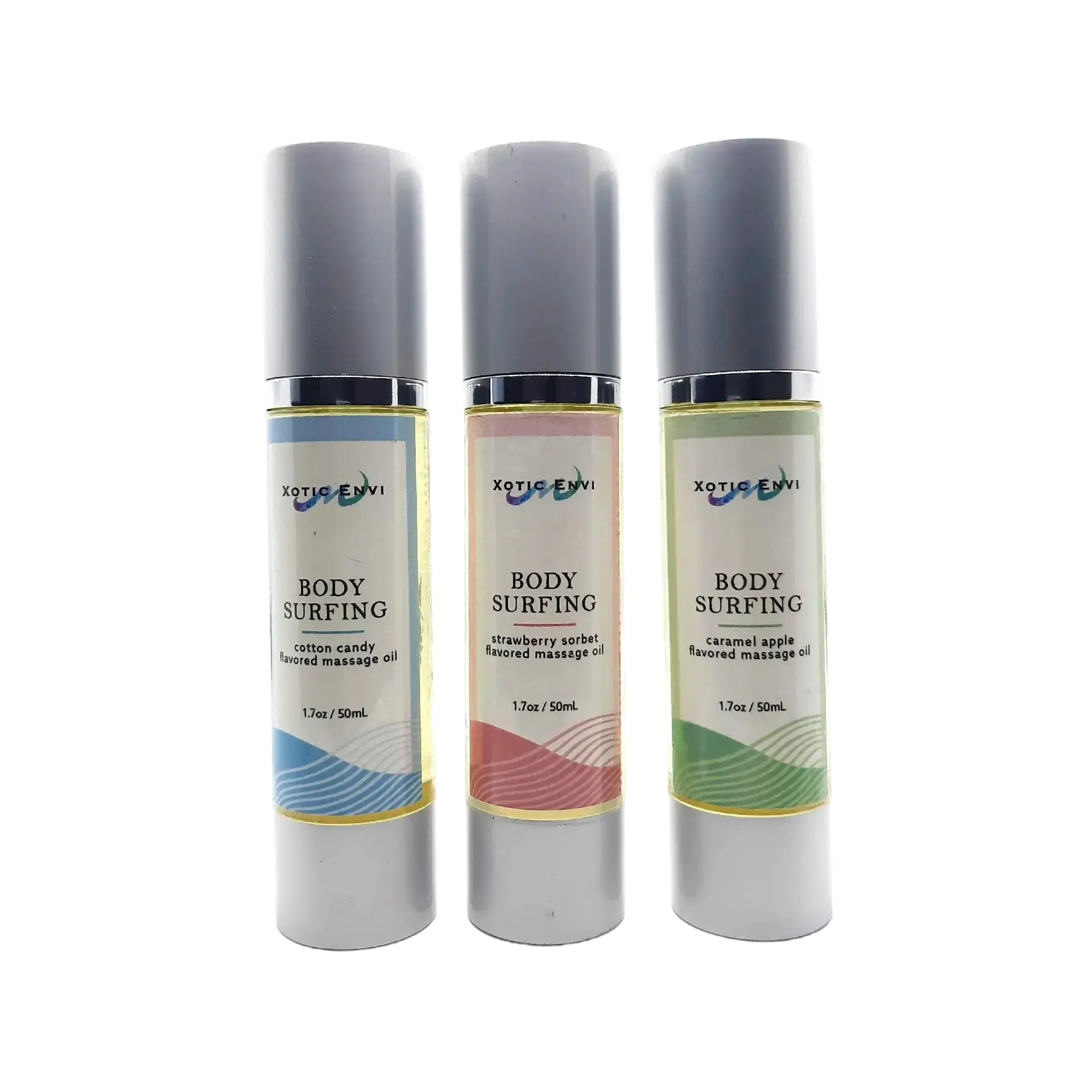 Body Surfing Massage Oil Bundle Xotic Envi