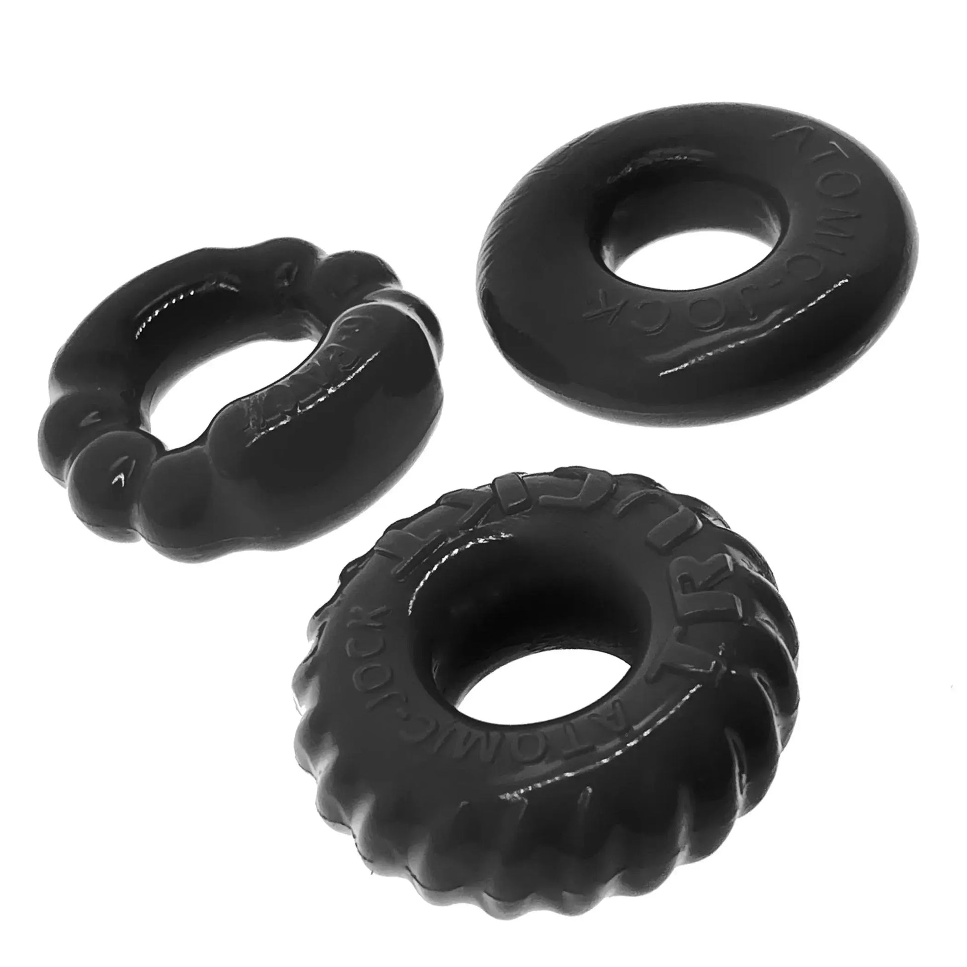Bonemaker 3-Pack C-Ring Black OXBALLS