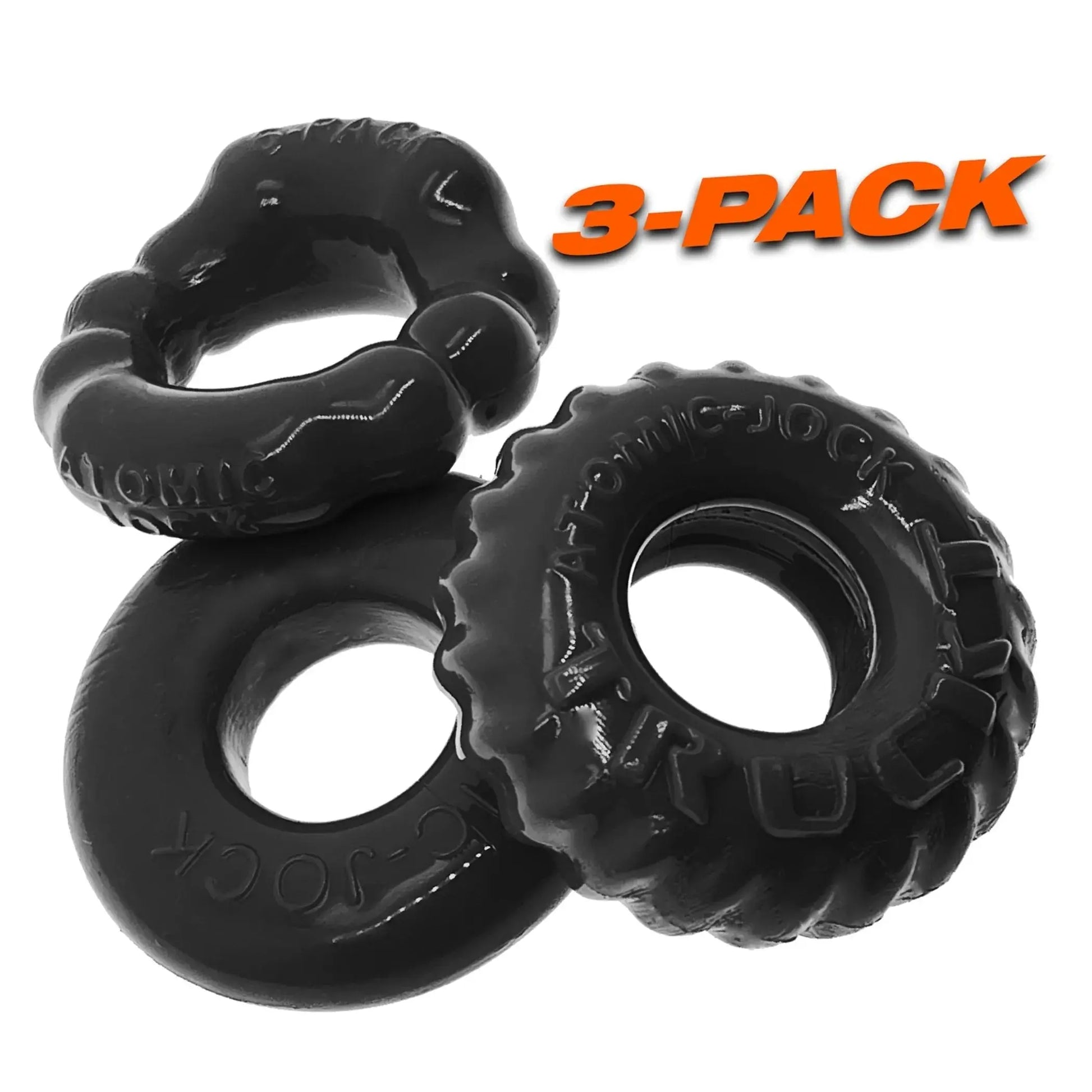Bonemaker 3-Pack C-Ring Black OXBALLS
