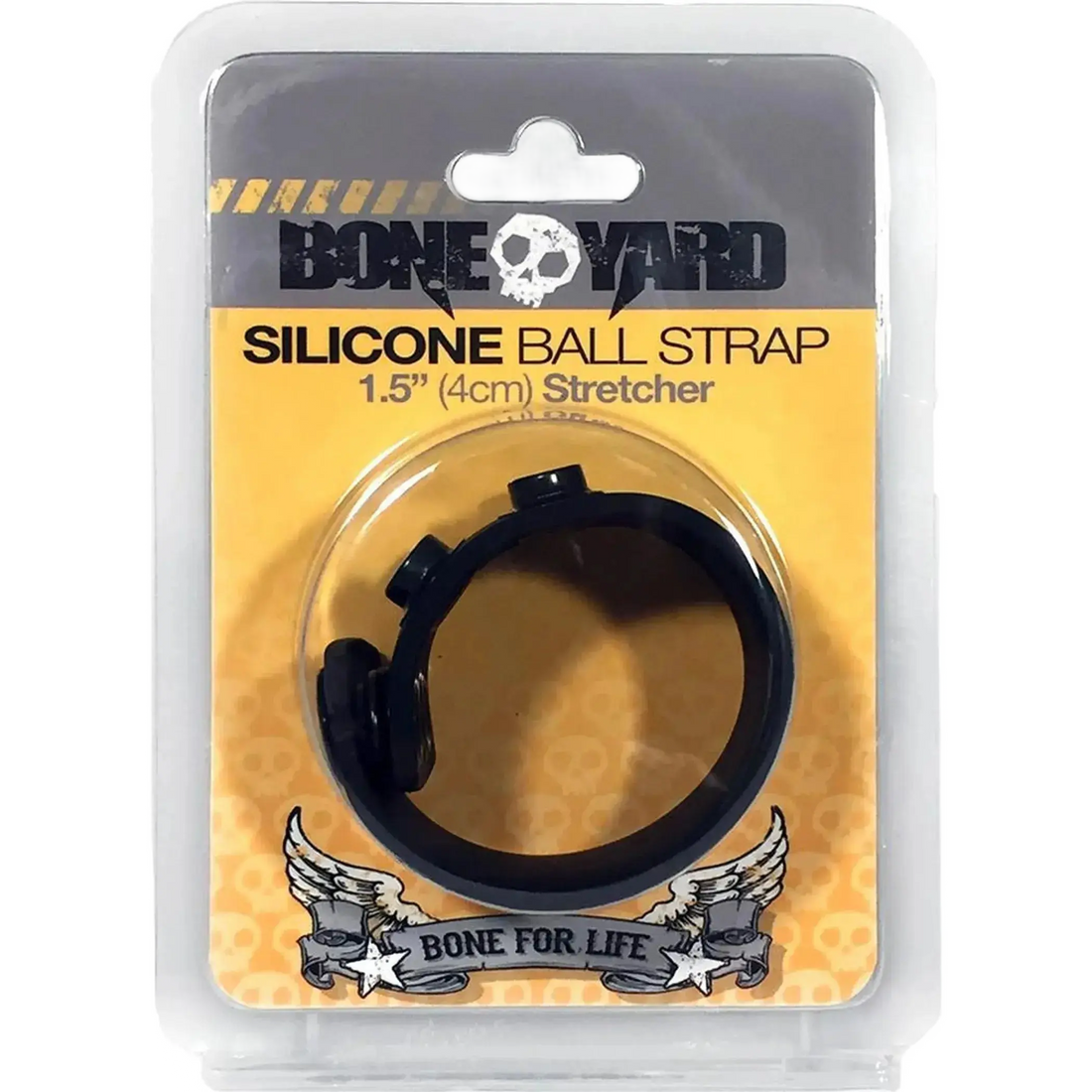 BONEYARD BALL STRAP BLACK Rascal Toys