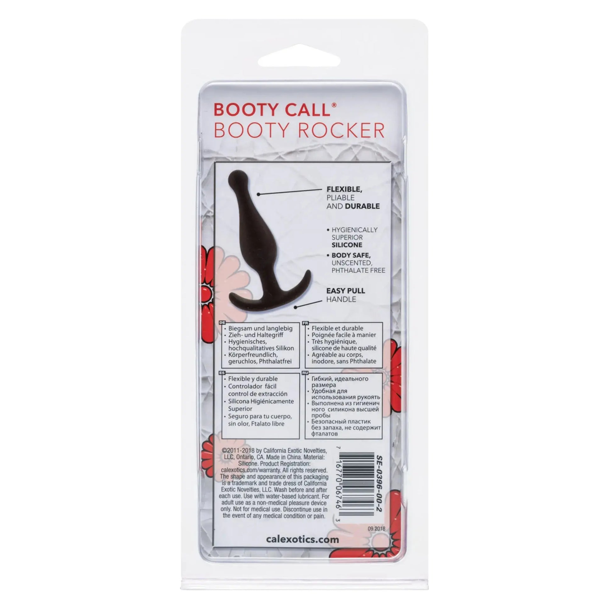 Booty Call Booty Rocker Black California Exotic Novelties