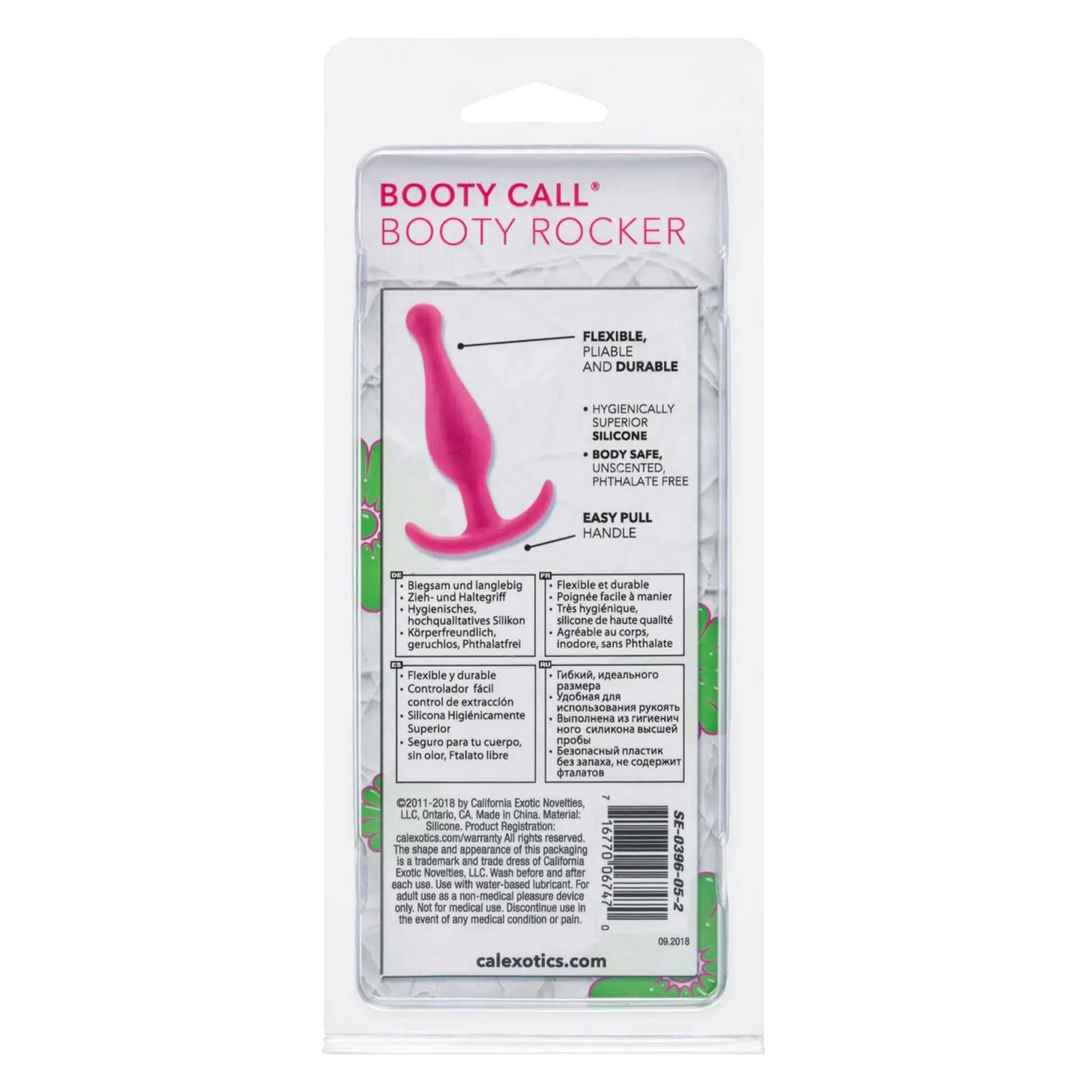 Booty Call Booty Rocker Pink California Exotic Novelties
