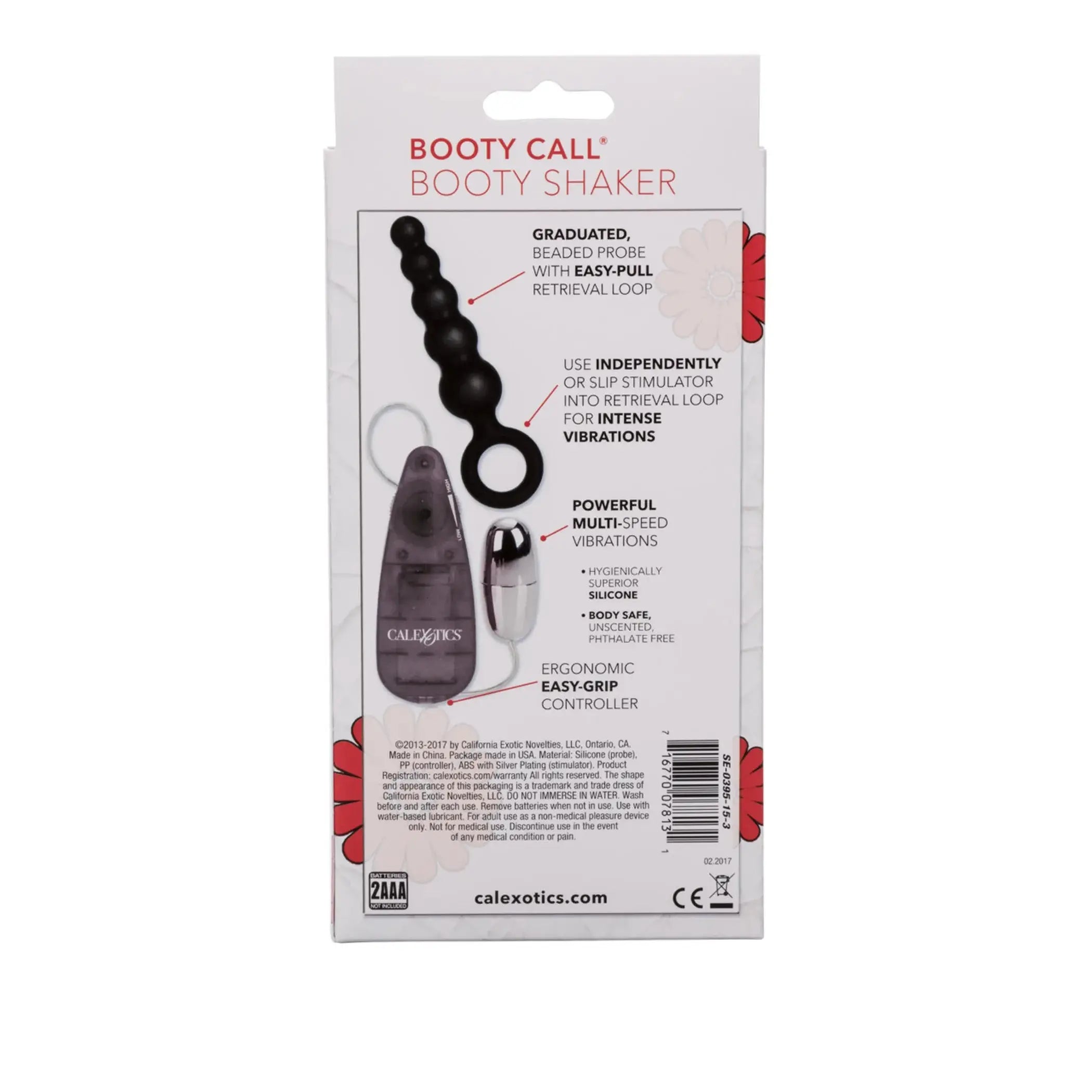 Booty Call Booty Shaker Black California Exotic Novelties