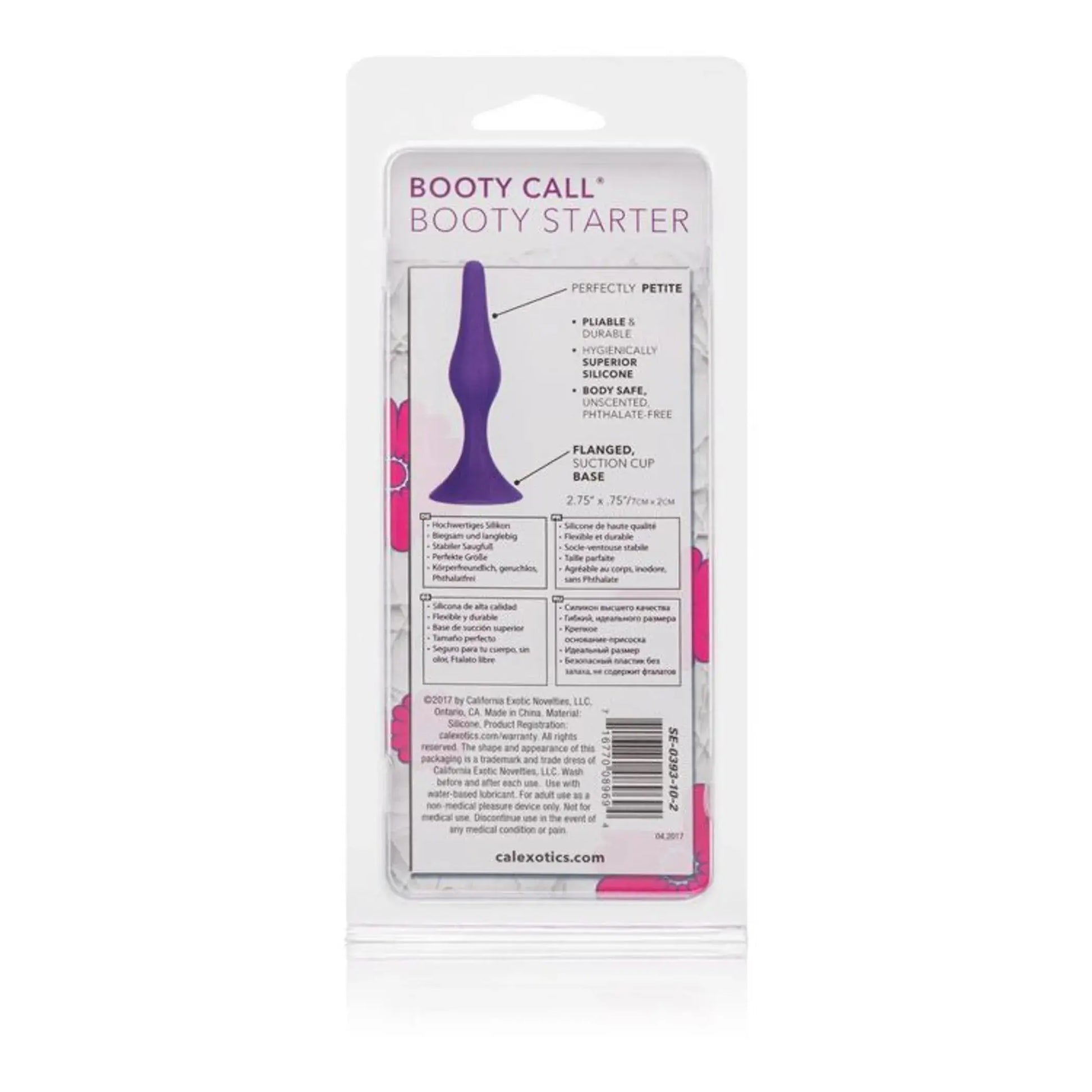 Booty Call Booty Starter Purple California Exotic Novelties
