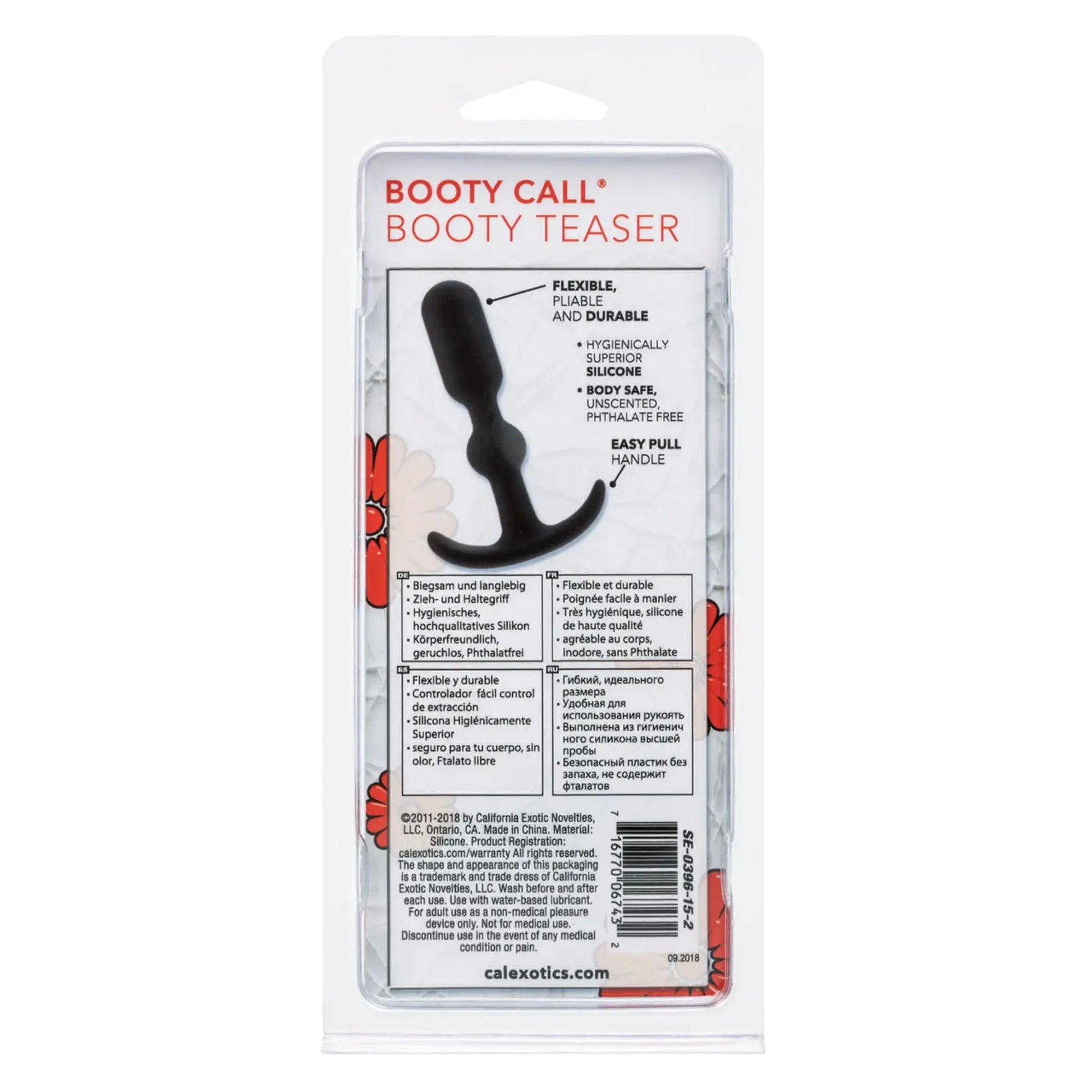 Booty Call Booty Teaser Black California Exotic Novelties