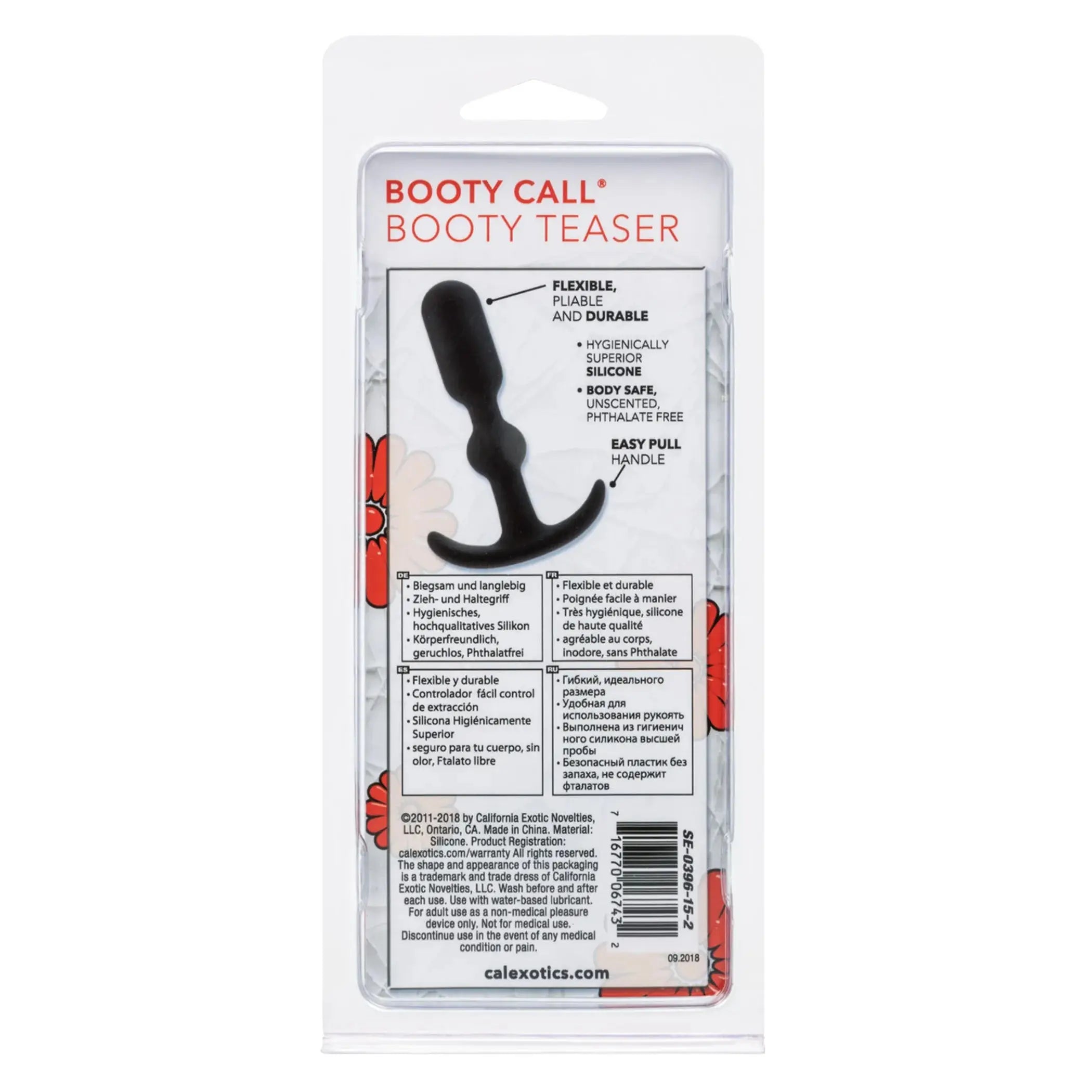 Booty Call Booty Teaser Black California Exotic Novelties