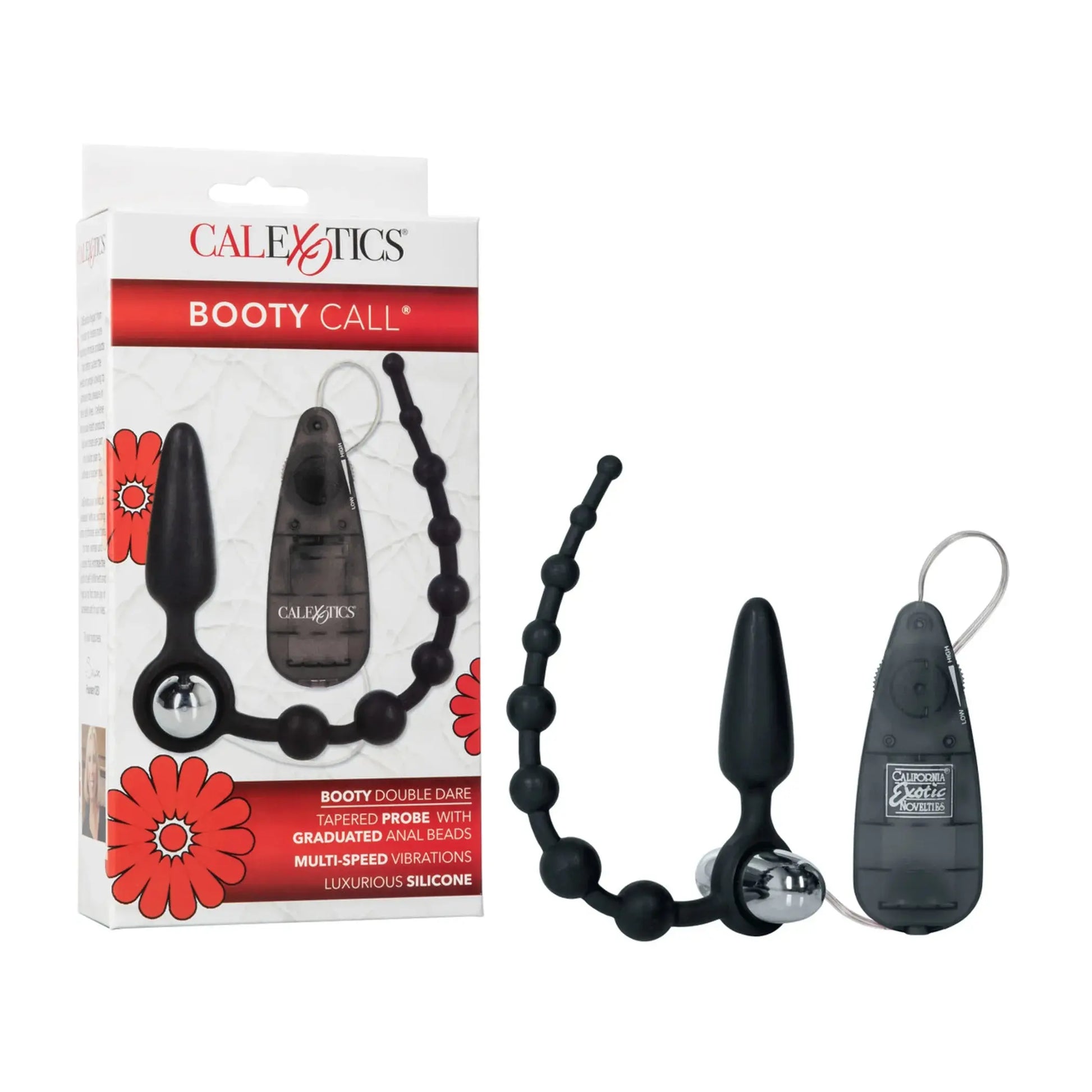 Booty Call Double Dare Black California Exotic Novelties