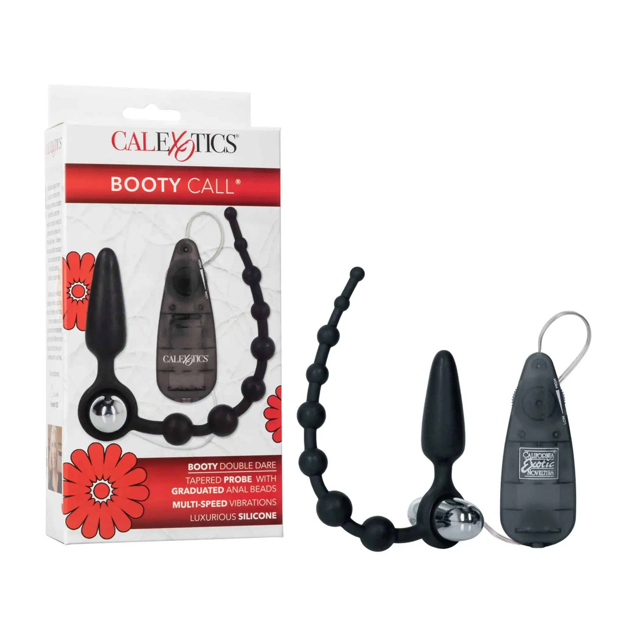 Booty Call Double Dare Black California Exotic Novelties