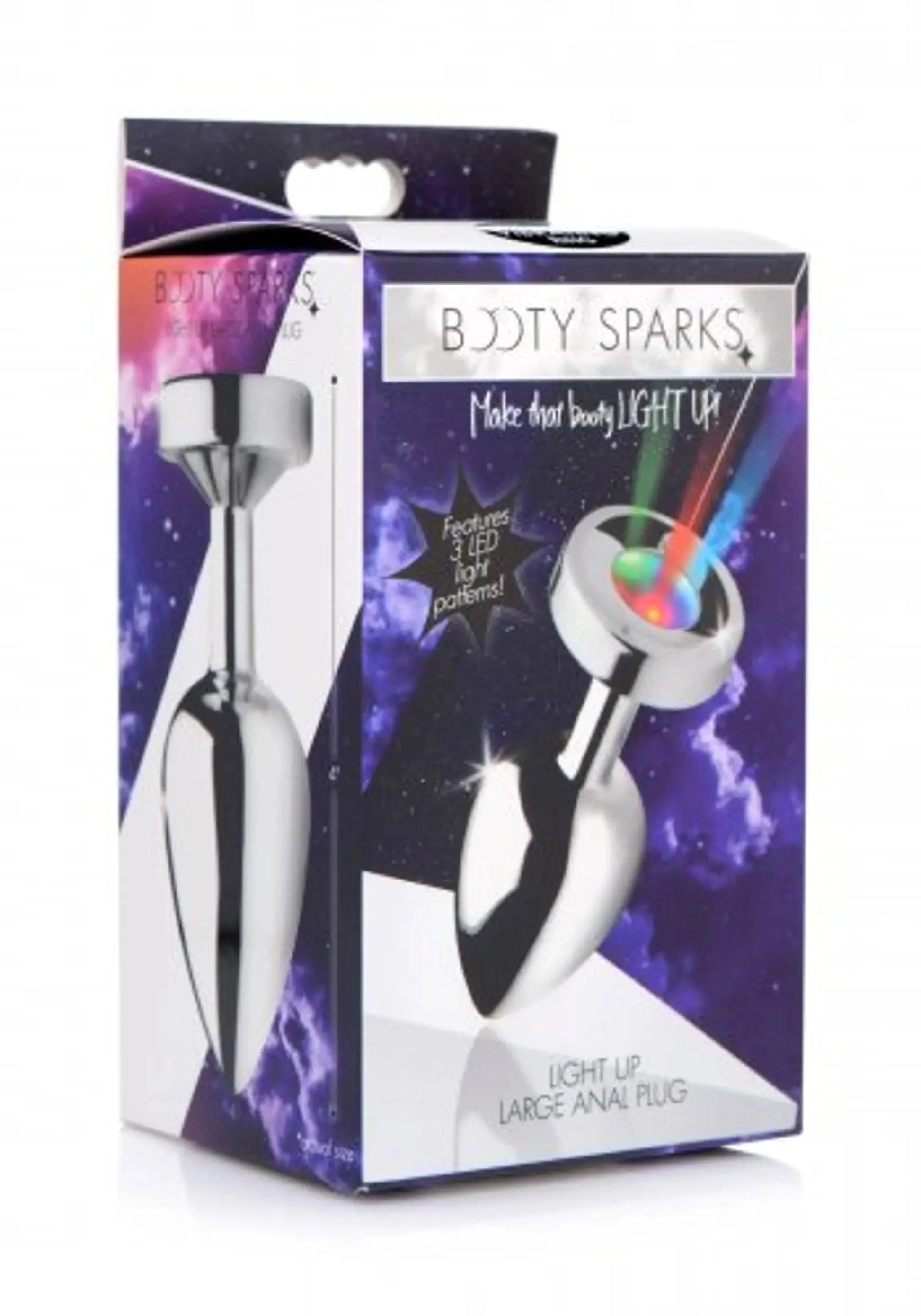 Booty Sparks Light Up Large Anal Plug XR Brands