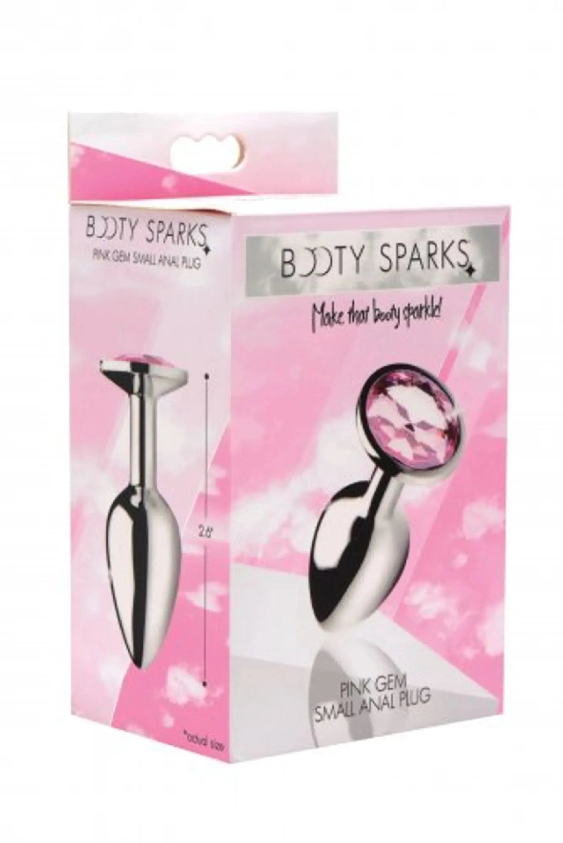 Booty Sparks Pink Gem Small Anal Plug XR Brands