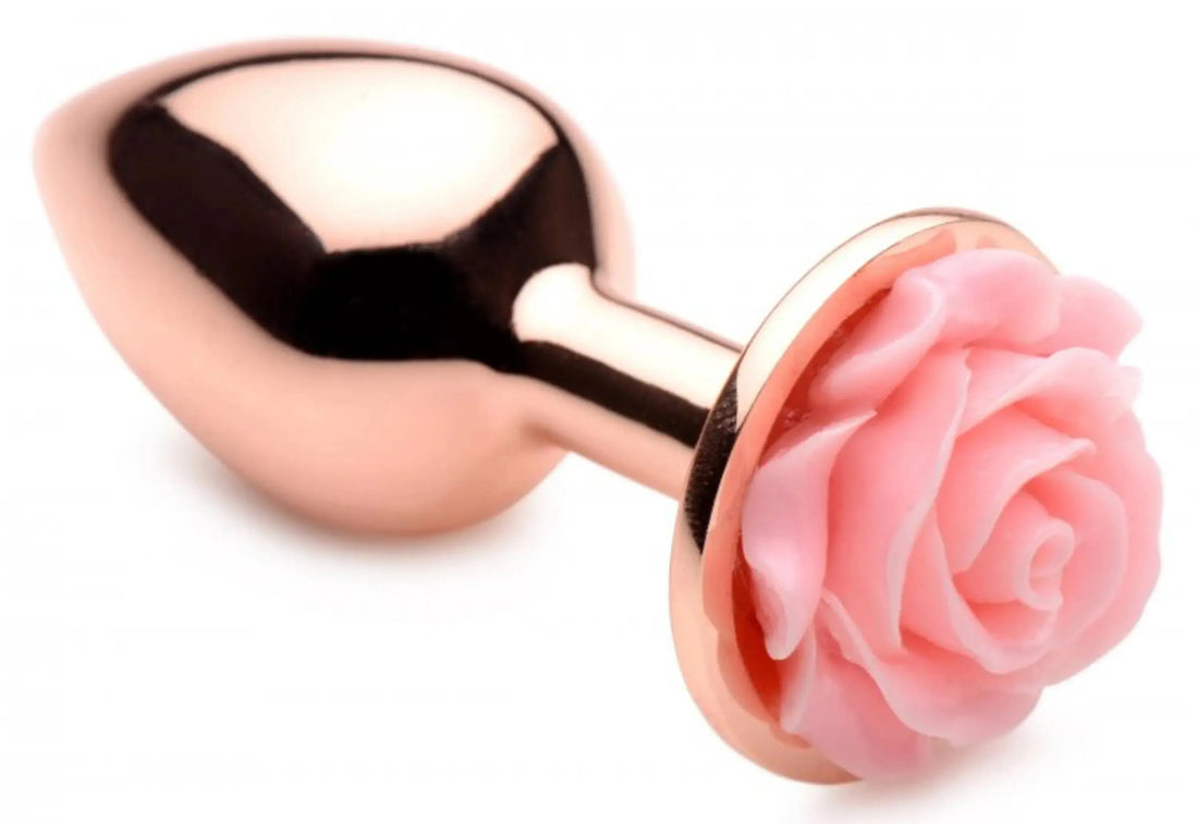 Booty Sparks Pink Rose Gold Small Plug XR Brands