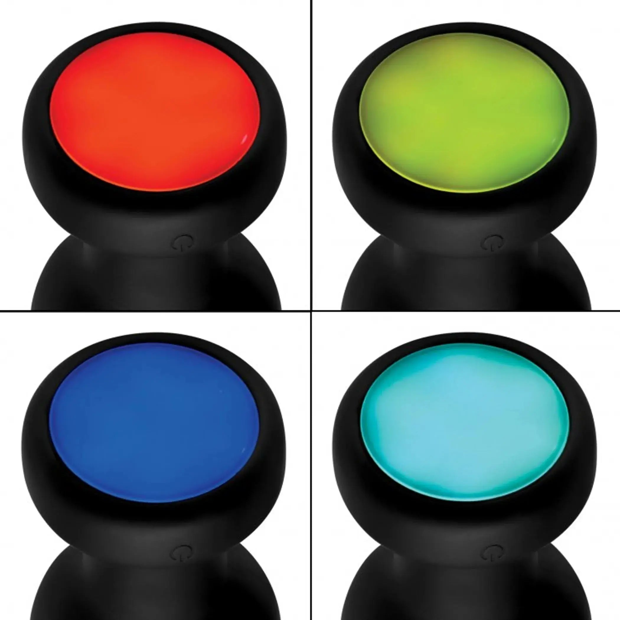 Booty Sparks Silicone LED Vibrating Plug Small XR Brands