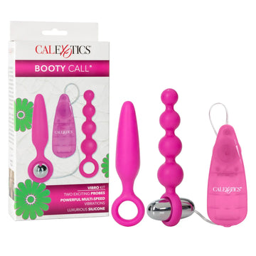 Booty Vibro Kit Pink California Exotic Novelties