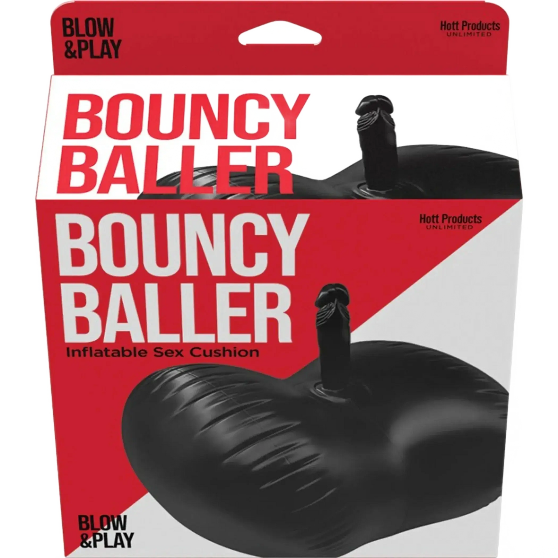 BOUNCY BALLER INFLATABLE PLAY COUSHION W/ PVC DILDO HOTT Products