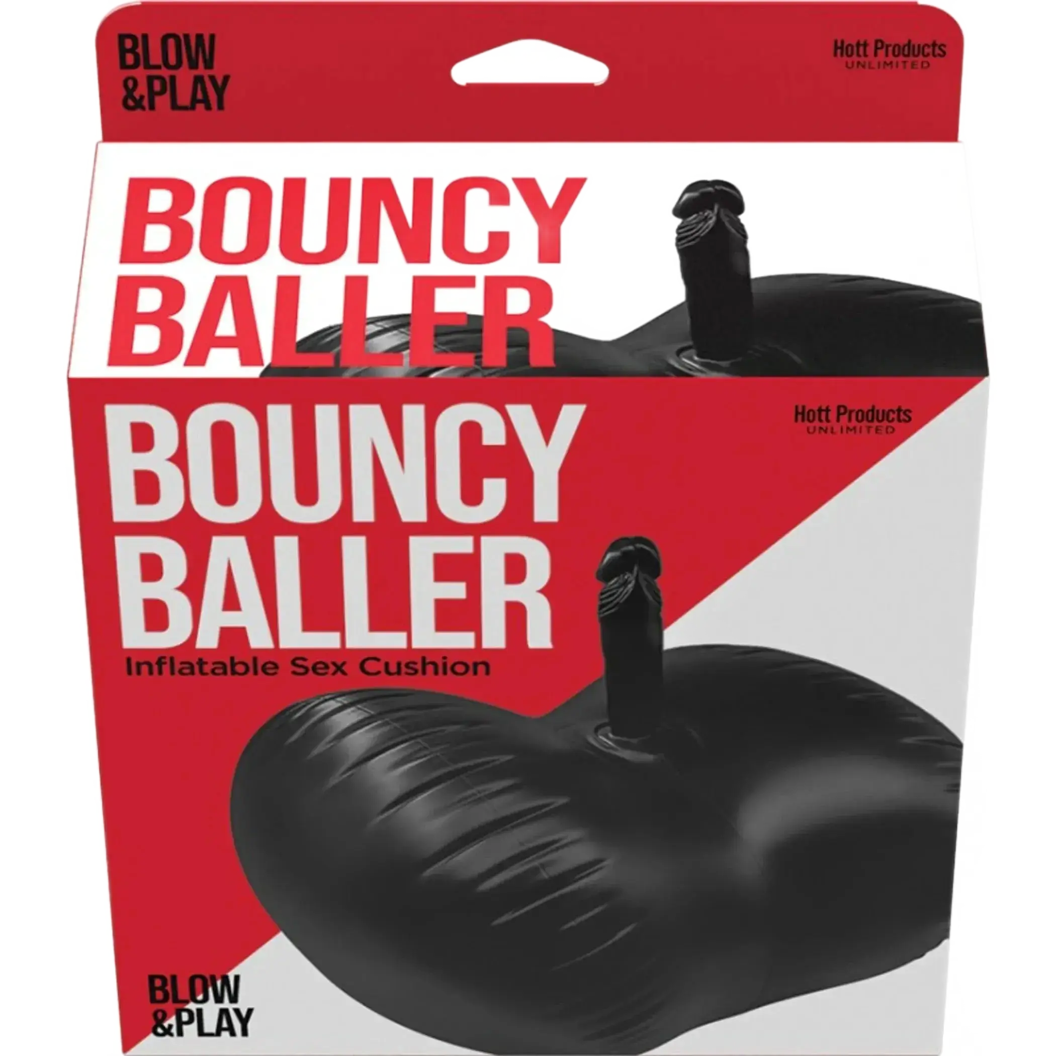BOUNCY BALLER INFLATABLE PLAY COUSHION W/ PVC DILDO HOTT Products