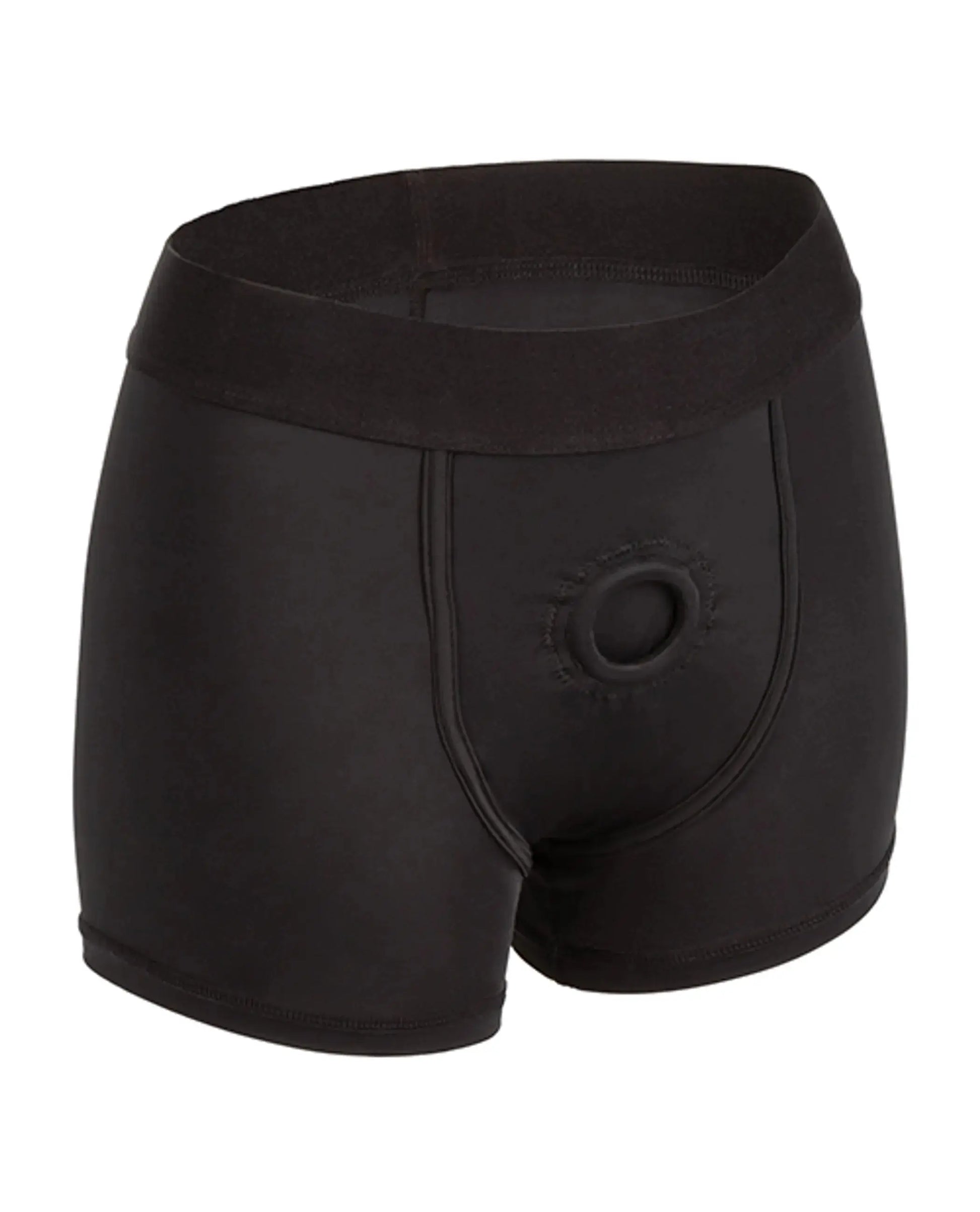 Boundless Boxer Brief 2XL/3XL Harness Black California Exotic Novelties
