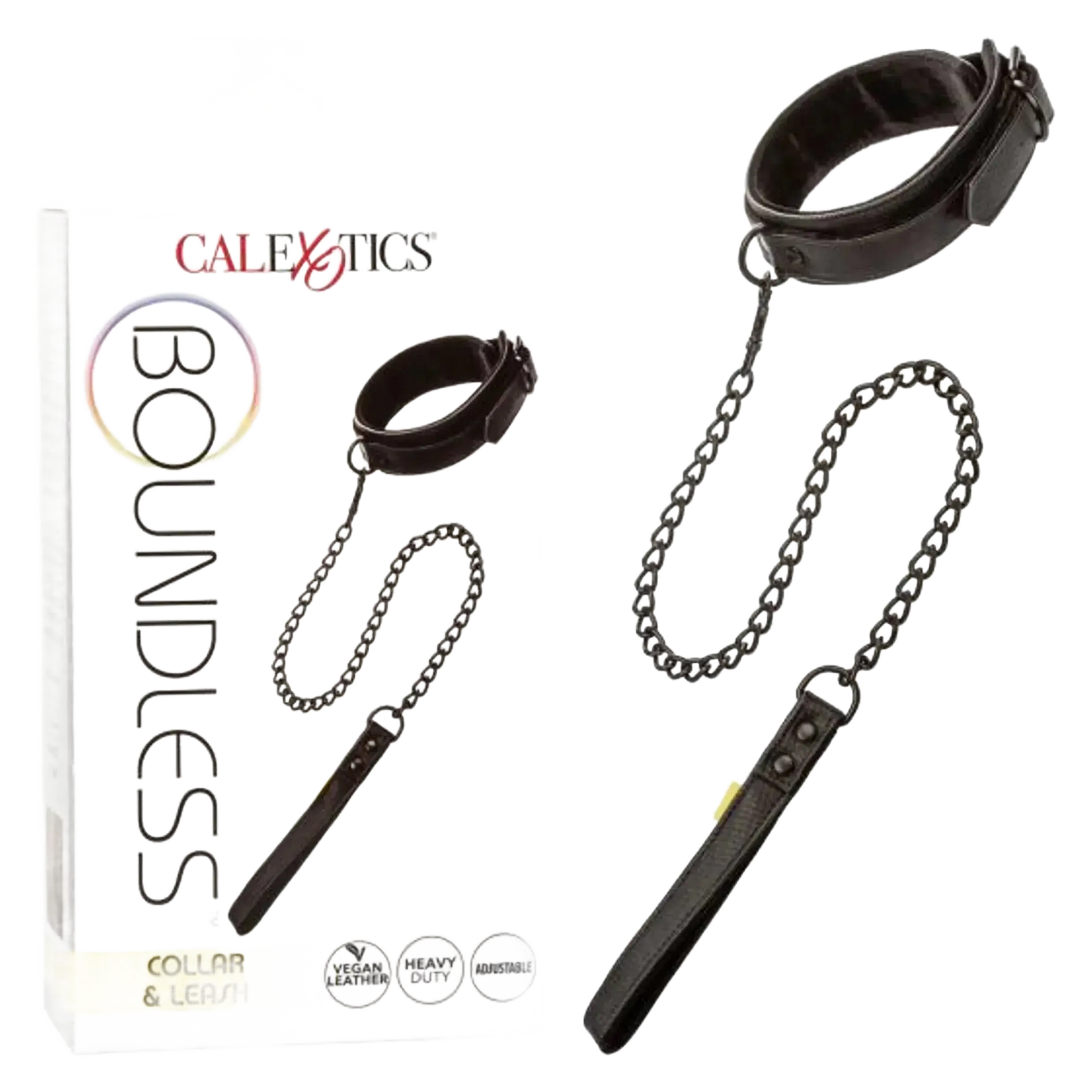 BOUNDLESS COLLAR & LEASH California Exotic Novelties
