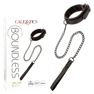 BOUNDLESS COLLAR & LEASH California Exotic Novelties