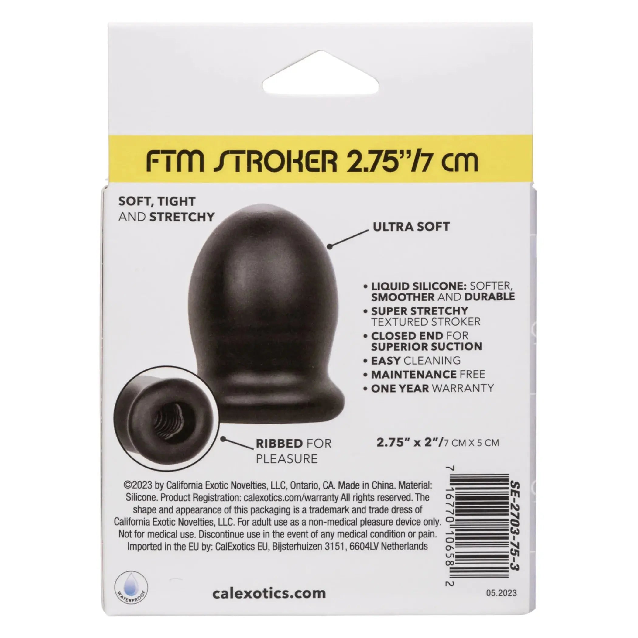 Boundless FTM Stroker 2.75 Inch California Exotic Novelties