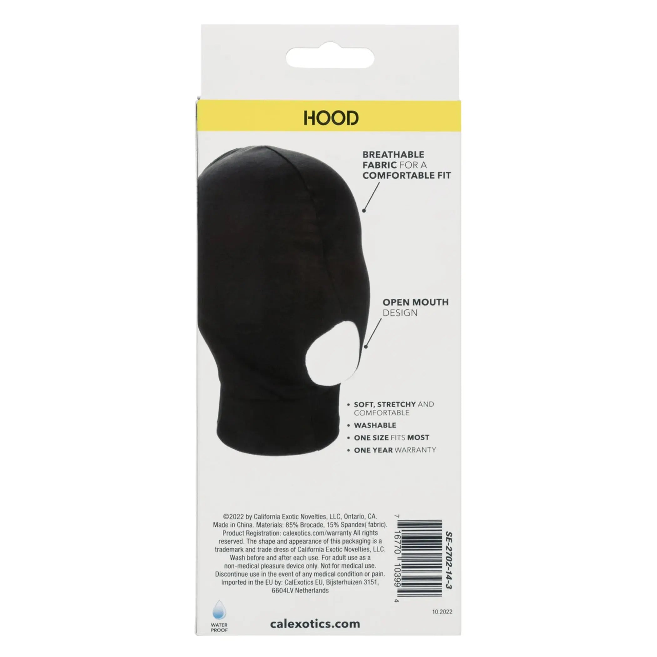 Boundless Hood California Exotic Novelties