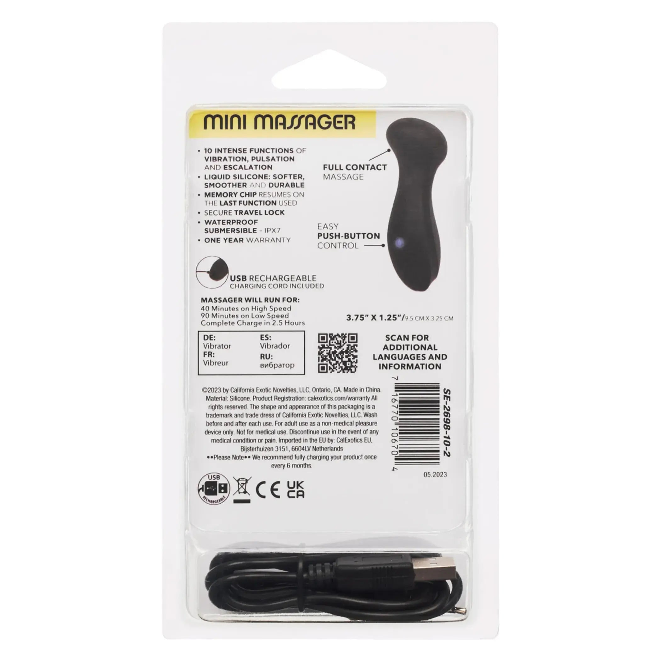 Boundless Mini Massager California Exotic Novelties
