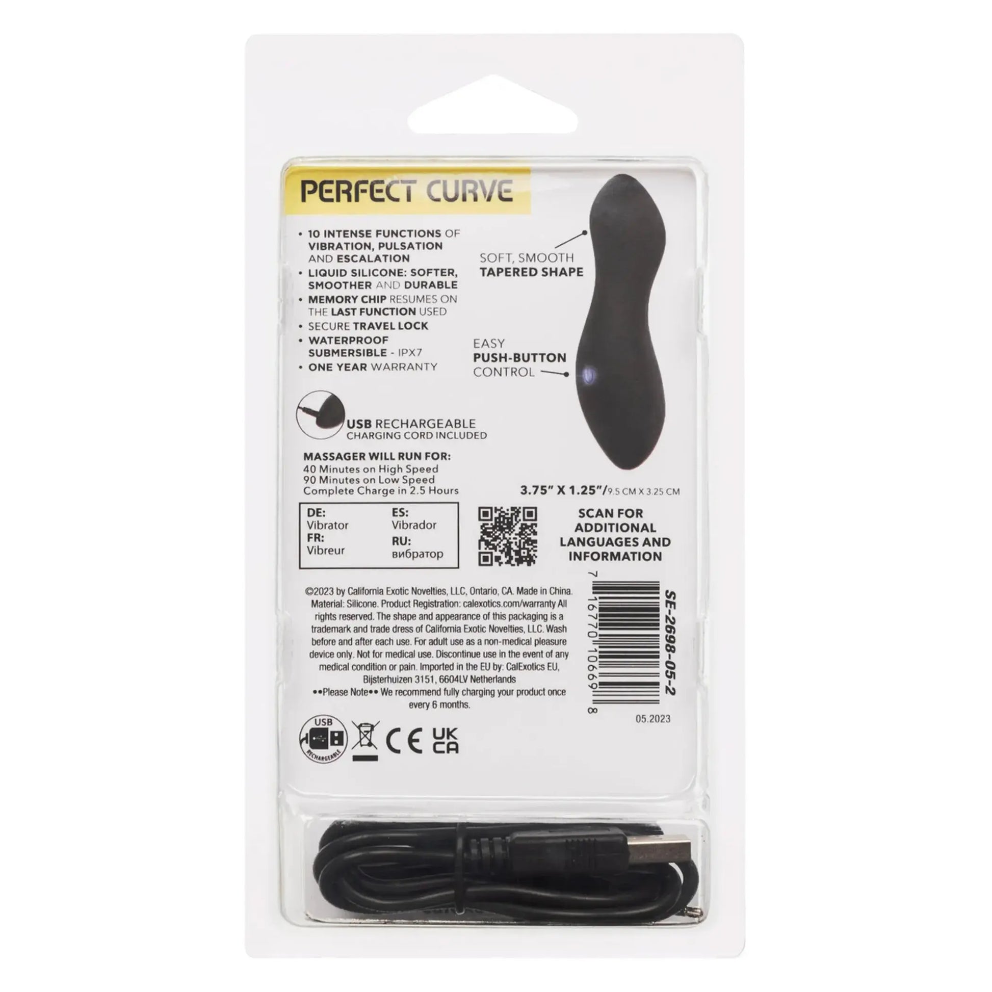 Boundless Perfect Curve California Exotic Novelties