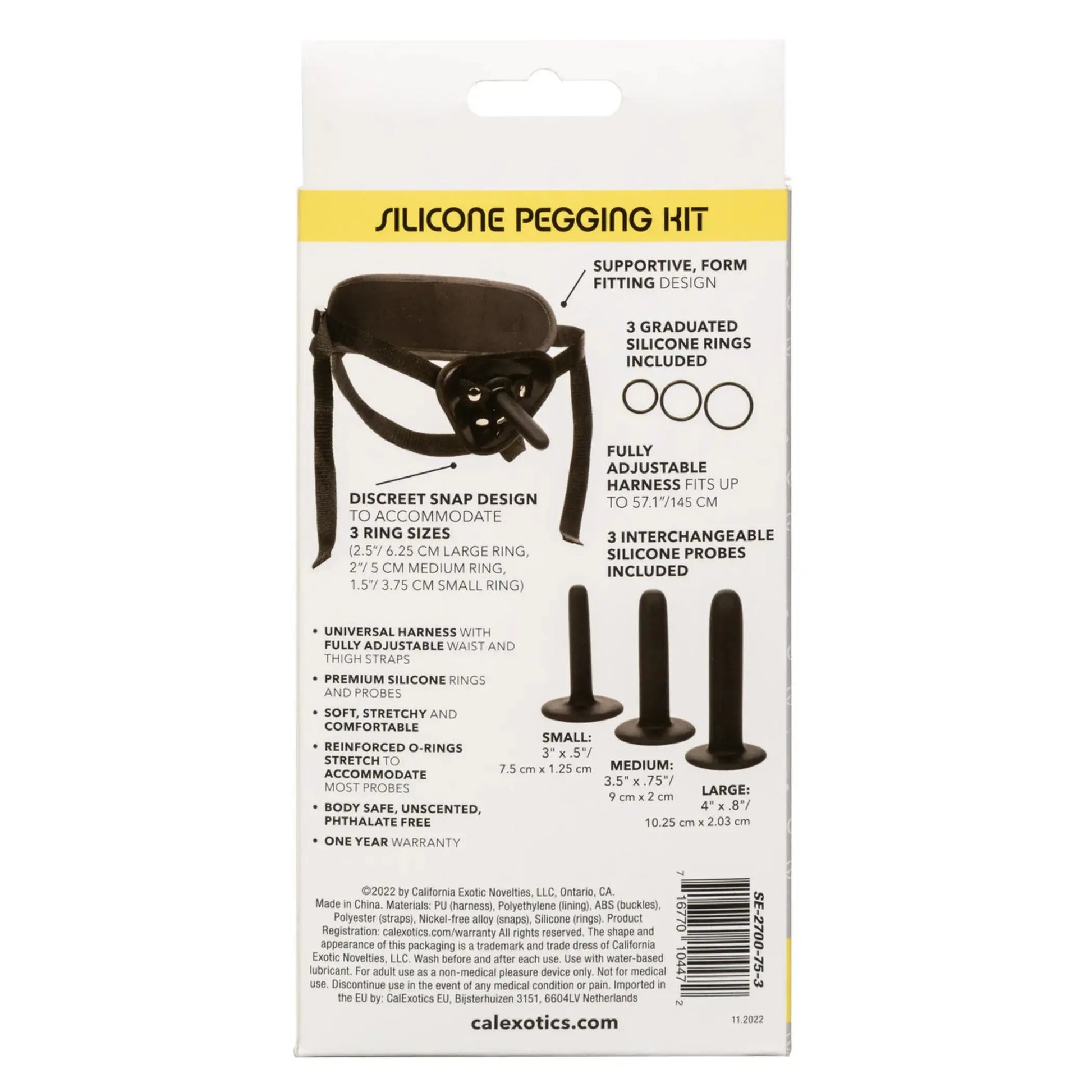 Boundless Silicone Pegging Kit California Exotic Novelties