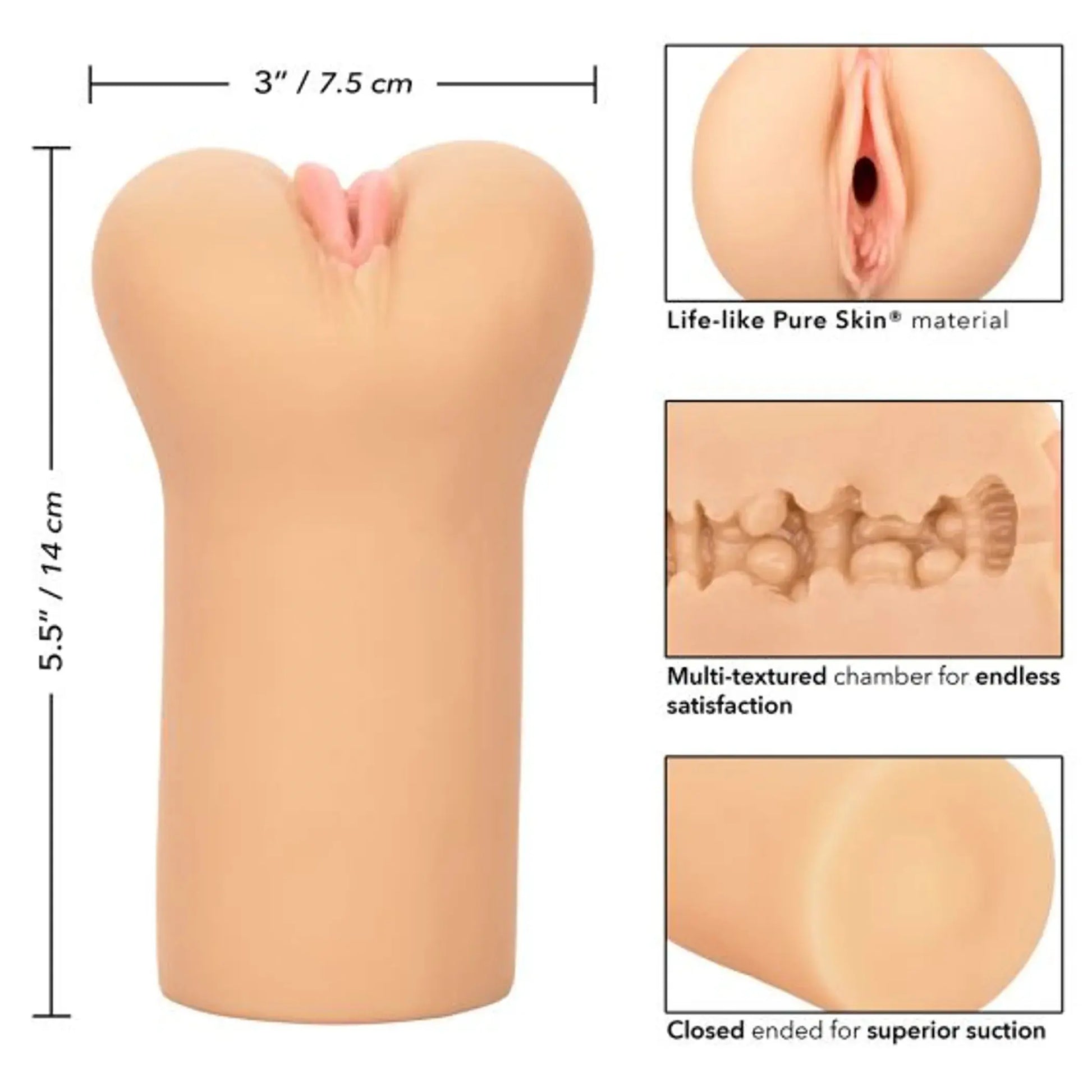 Boundless Vulva Ivory California Exotic Novelties