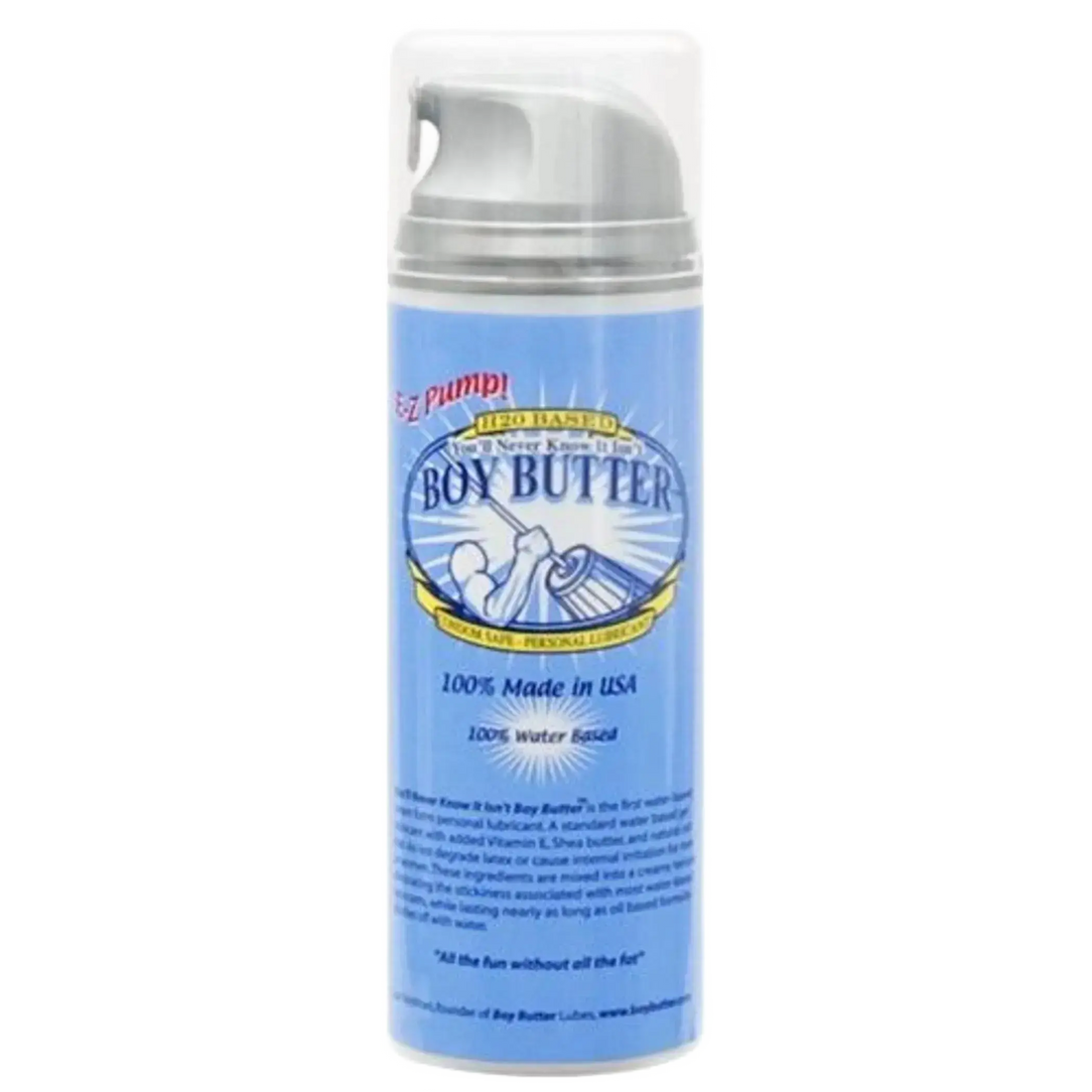 BOY BUTTER H2O FORMULA 5 OZ PUMP Boy Butter Lubes