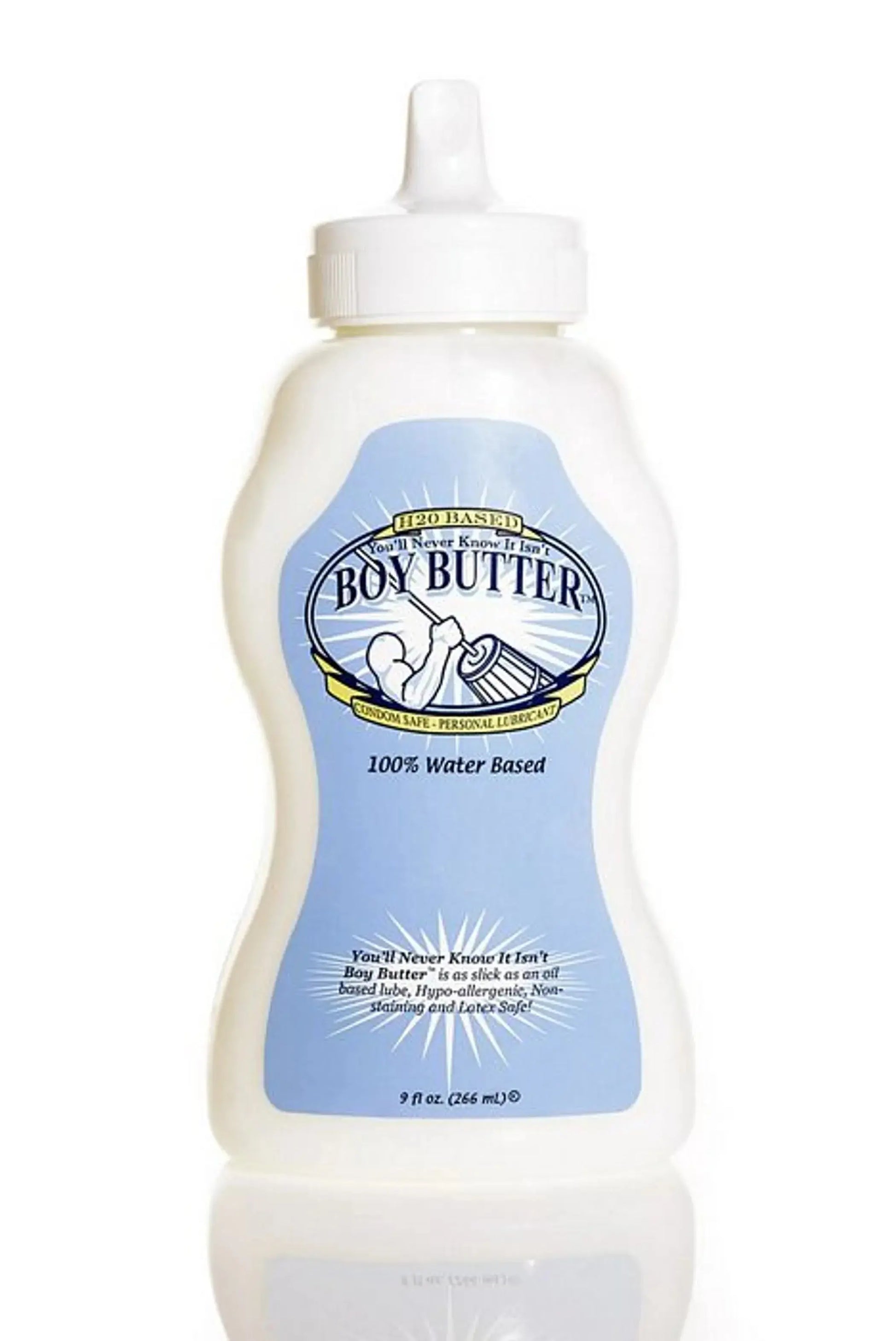 Boy Butter H2O Formula 9 oz Squeeze Bottle Boy Butter Lubes