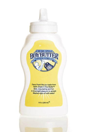 Boy Butter Lubricant 9 oz Squeeze Tube Boy Butter Lubes
