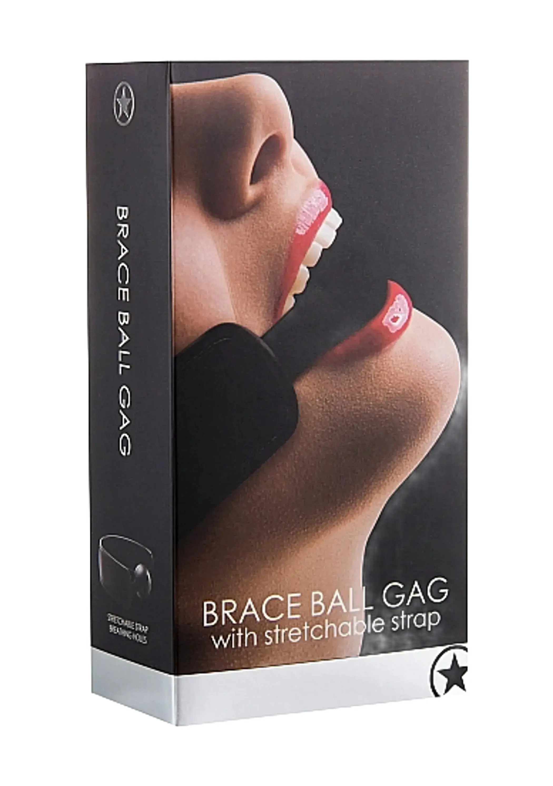 BRACE BALL GAG BLACK SHOTS AMERICA