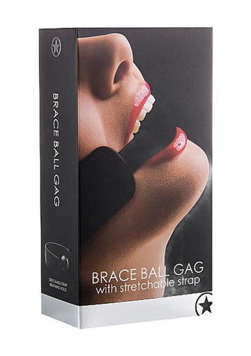 BRACE BALL GAG BLACK SHOTS AMERICA