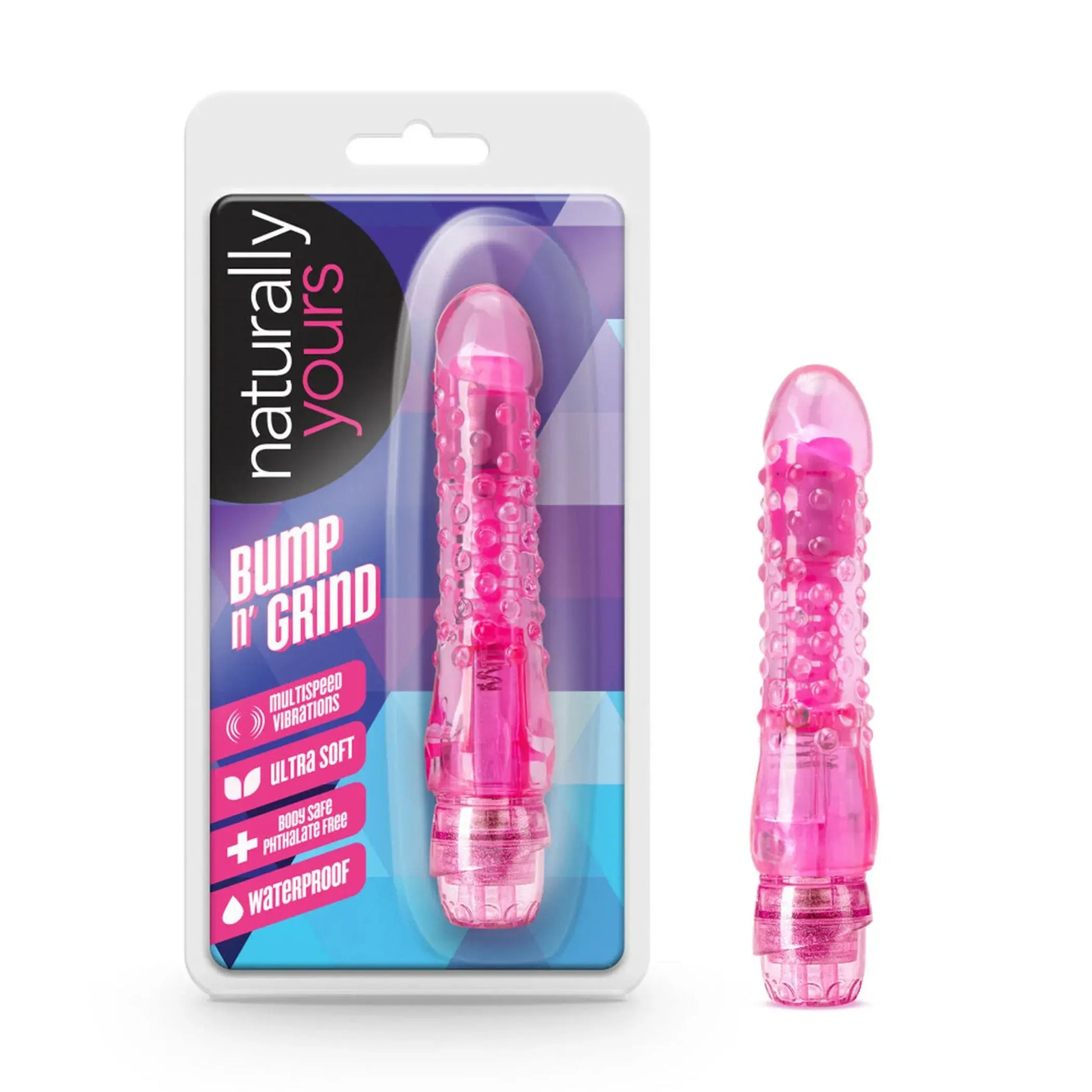 Bump N Grind Pink Vibrator Blush Novelties
