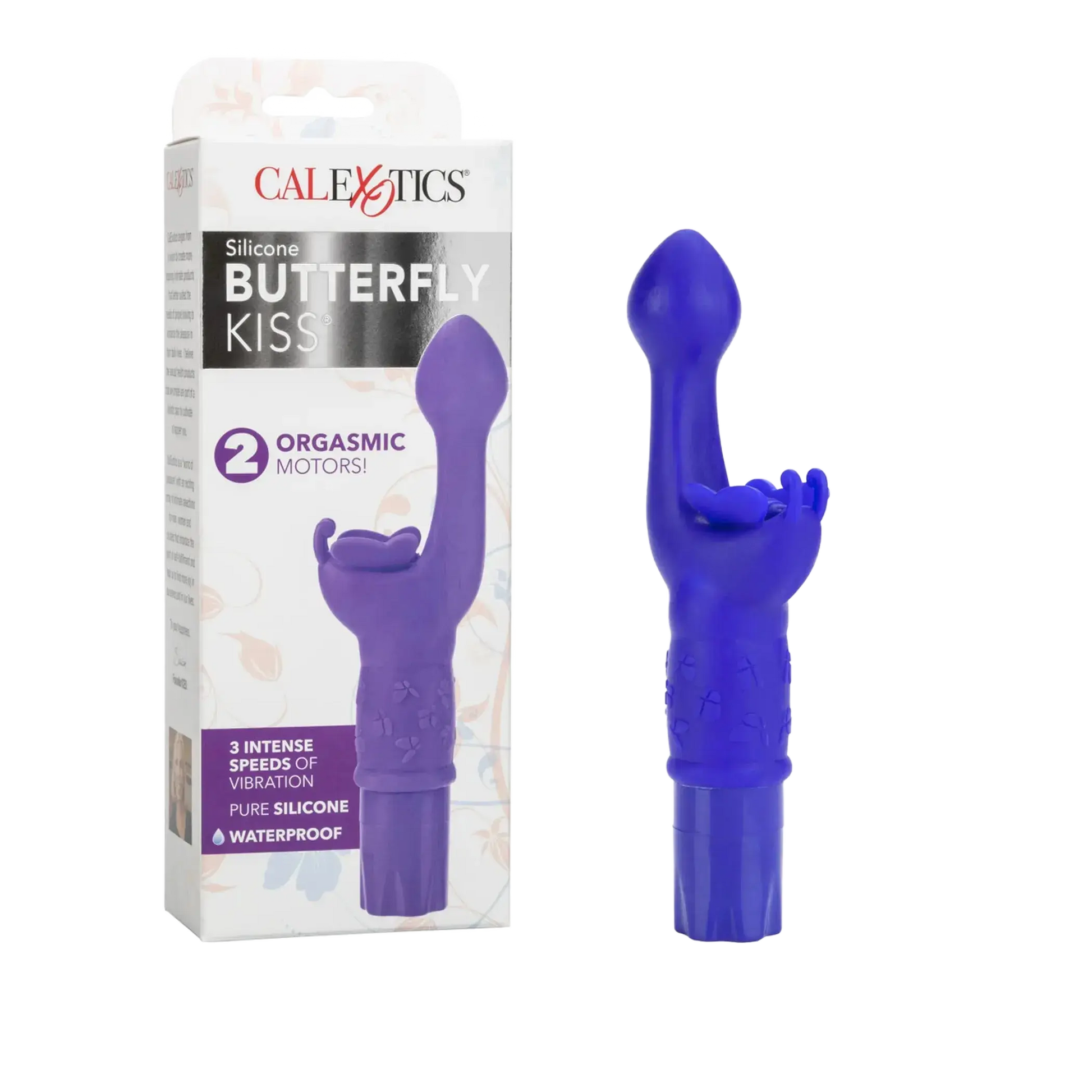 BUTTERFLY KISS SILICONE PURPLE California Exotic Novelties