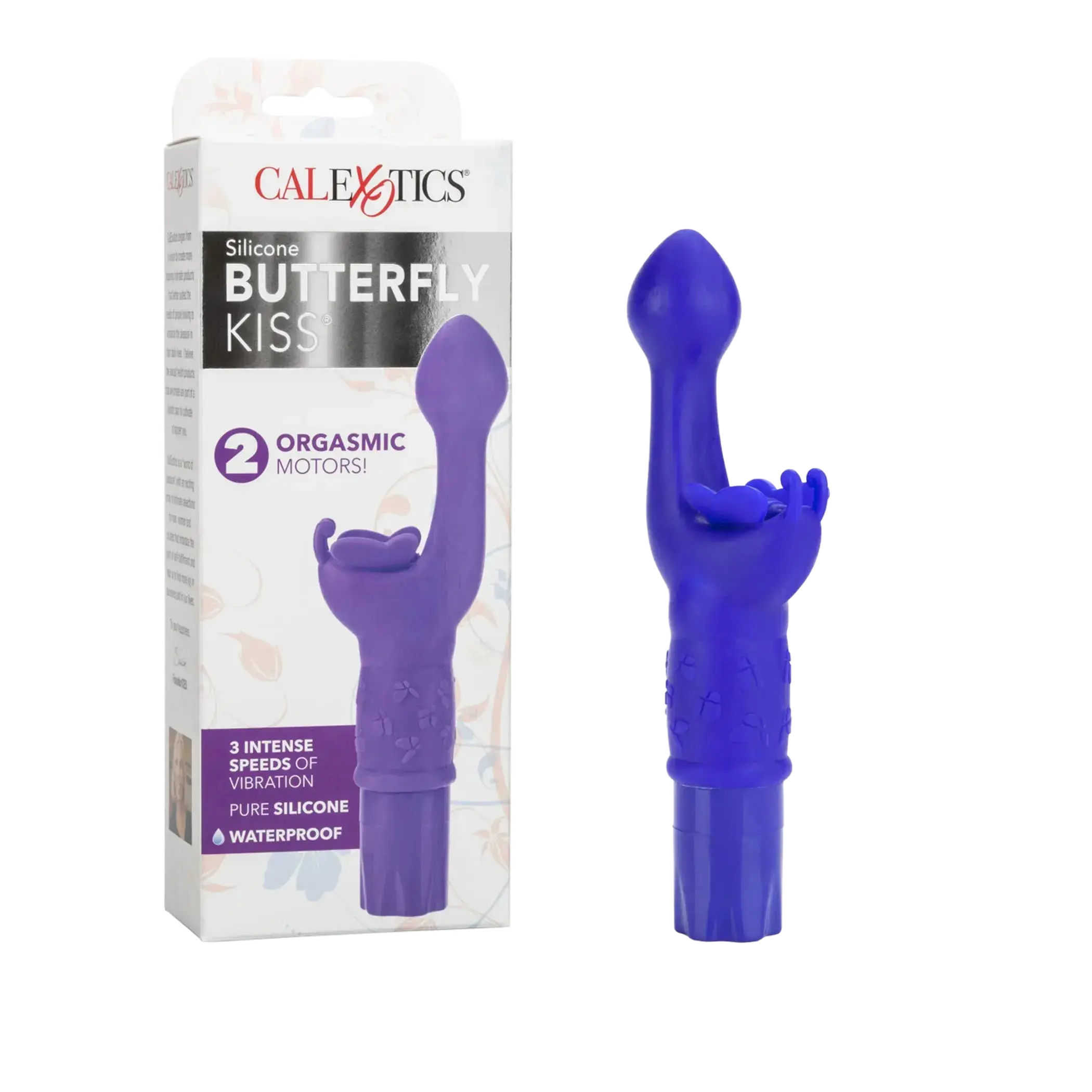 BUTTERFLY KISS SILICONE PURPLE California Exotic Novelties