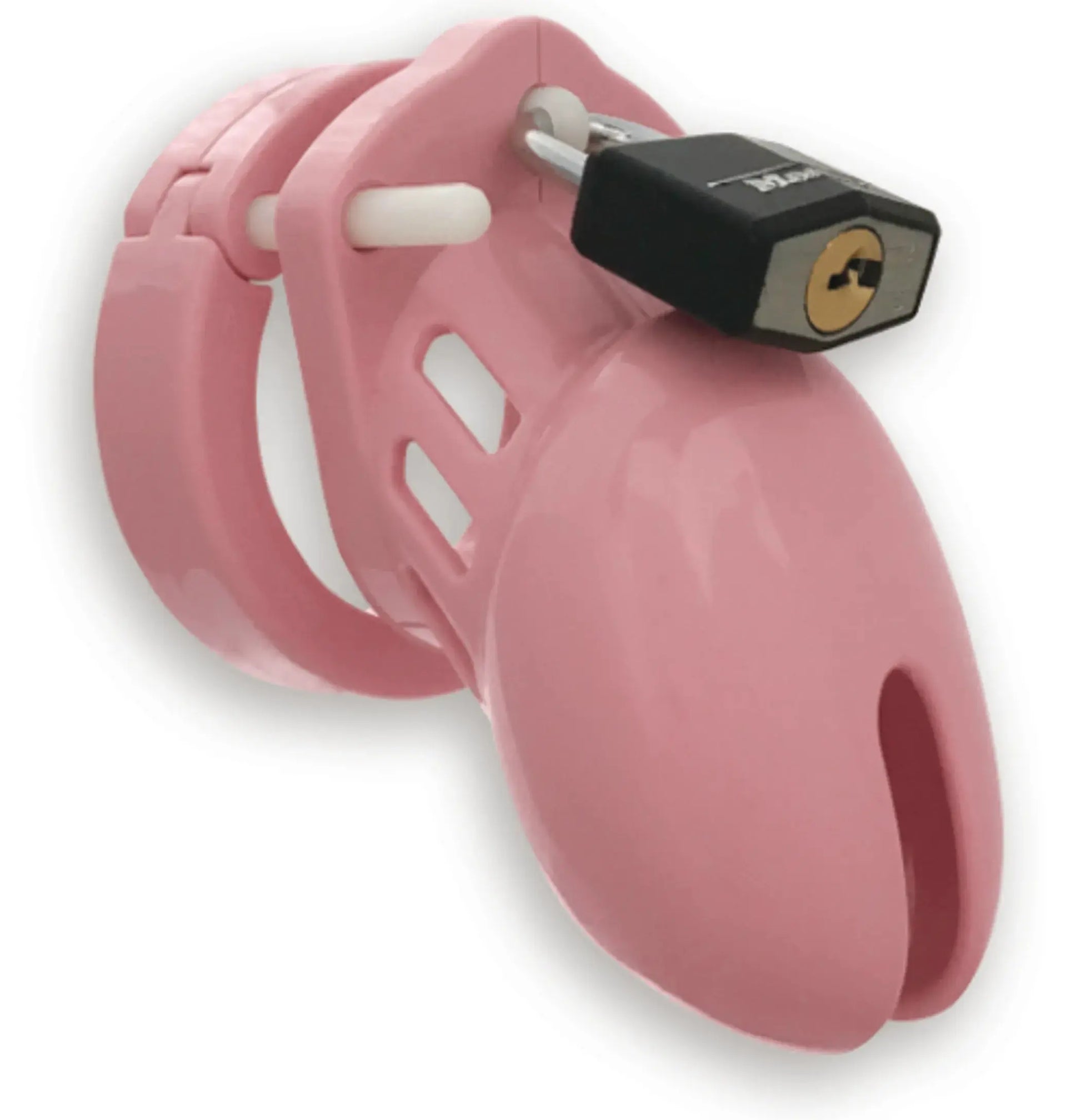 CB-6000S 2.5 Inch Pink Cock Cage - Small CBX Male Chastity