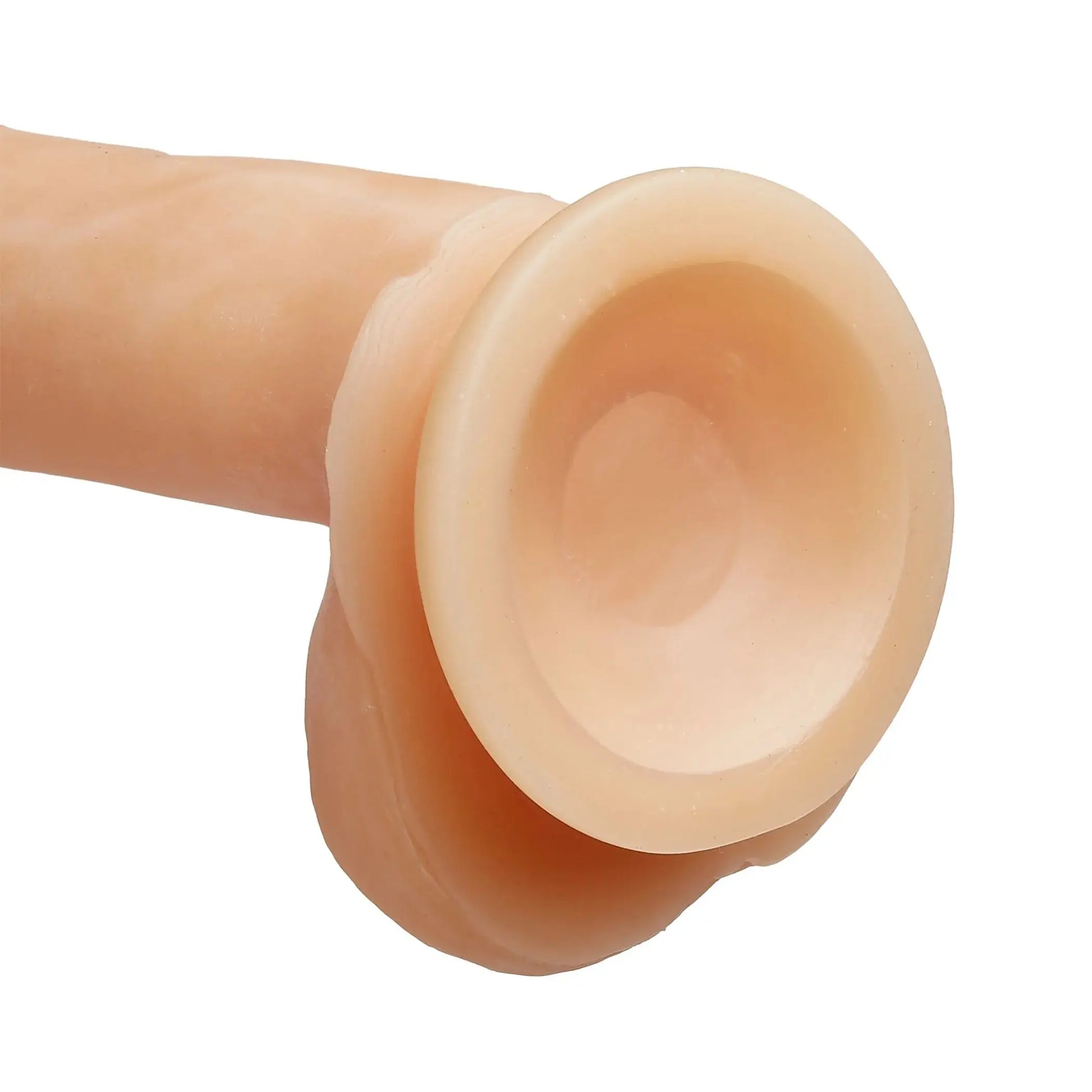 CLOUD 9 DUAL DENSITY DILDO TOUCH 7IN W/ BALLS LIGHT Cloud 9 Novelties