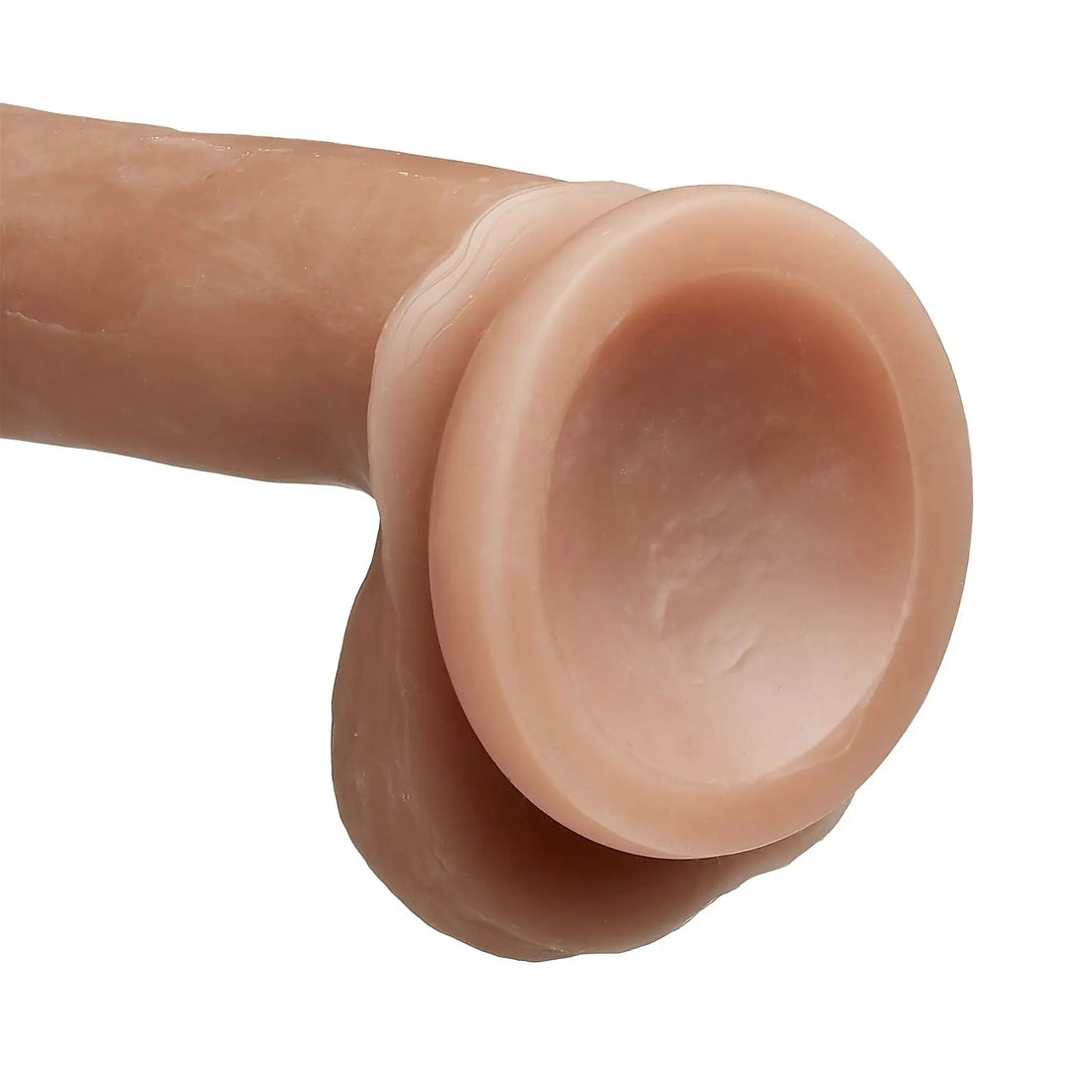 CLOUD 9 DUAL DENSITY DILDO TOUCH 7IN W/ BALLS TAN/ MOCHA Cloud 9 Novelties