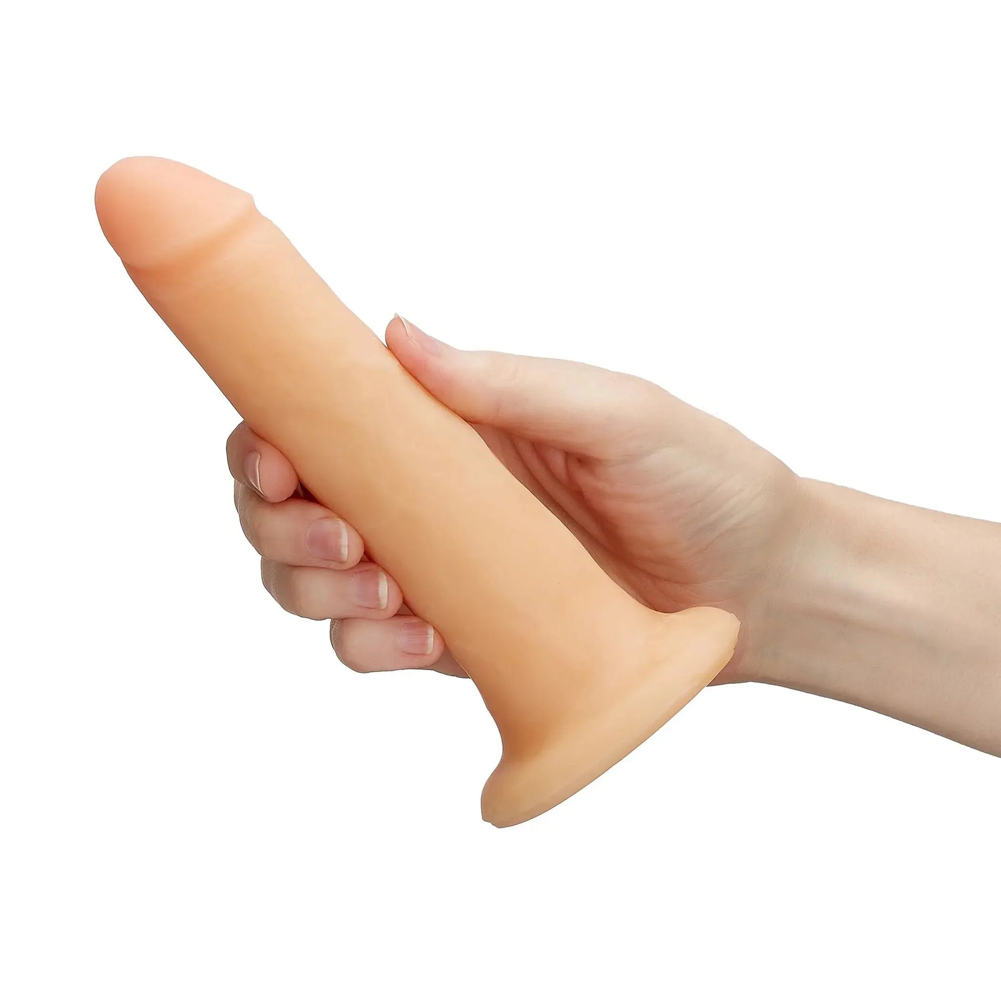 CLOUD 9 DUAL DENSITY DILDO TOUCH 7IN W/ NO BALLS LIGHT Cloud 9 Novelties