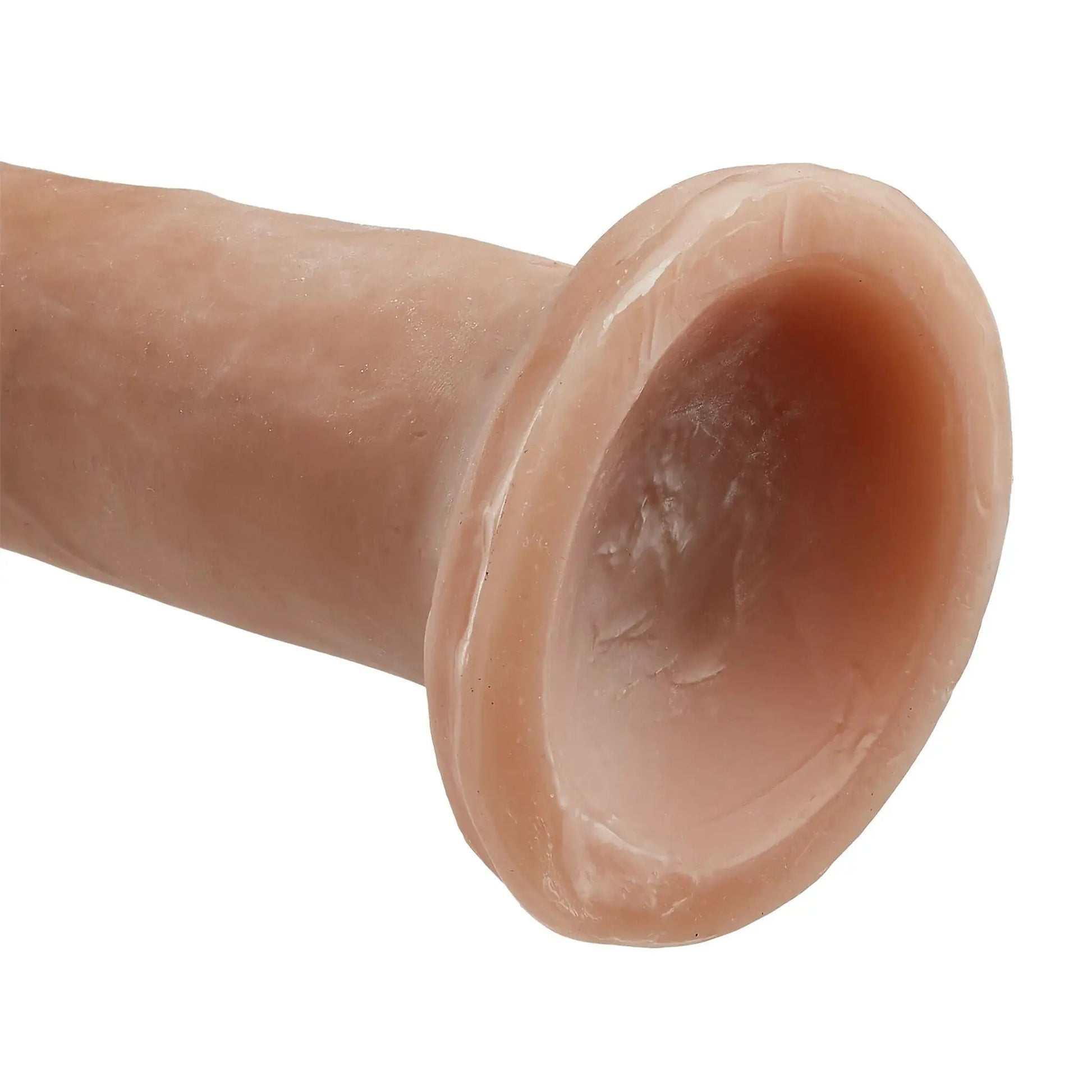CLOUD 9 DUAL DENSITY DILDO TOUCH 7IN W/ NO BALLS TAN/ MOCHA Cloud 9 Novelties